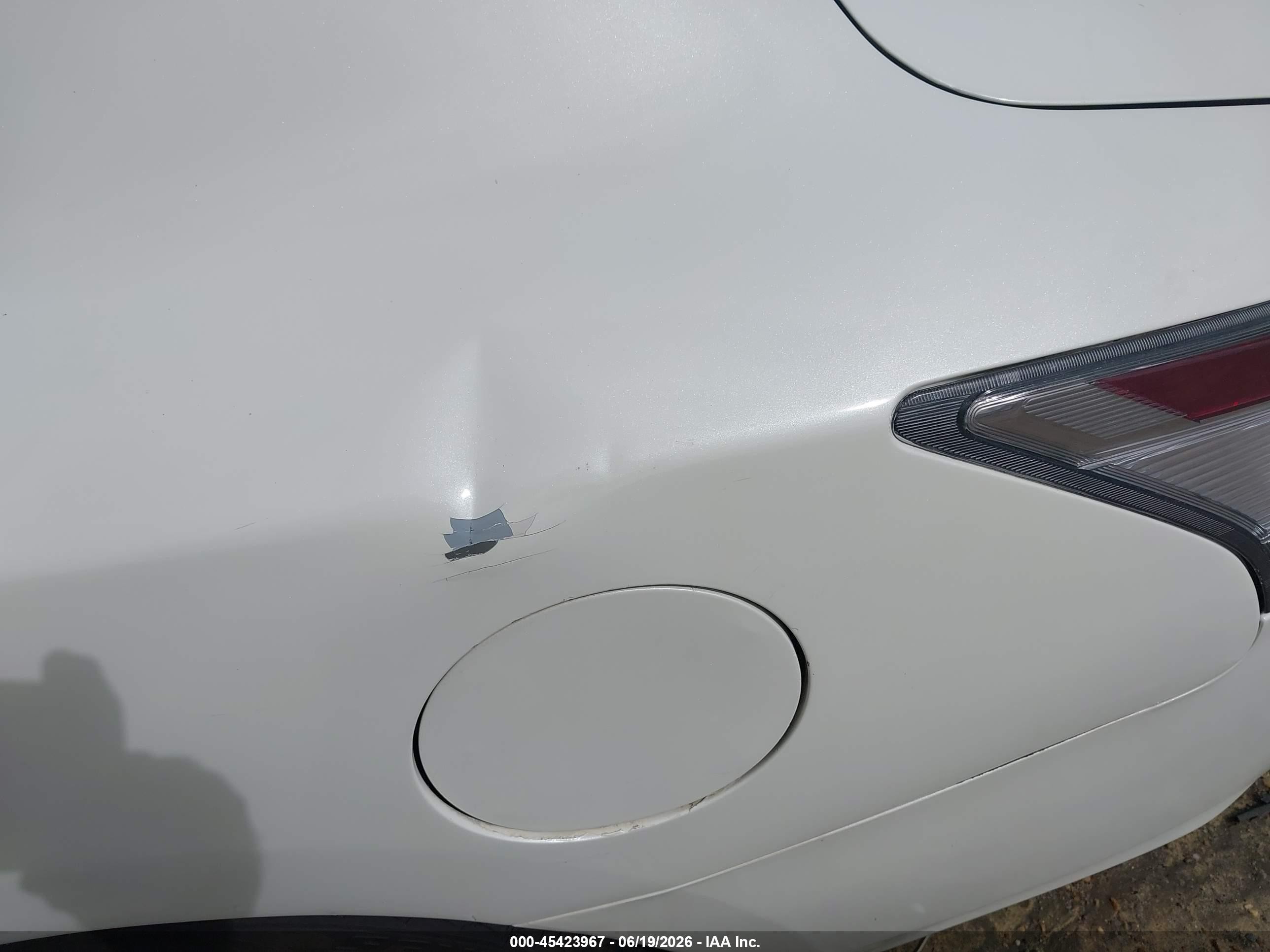 2014 Nissan Maxima 3.5 Sv White vin: 1N4AA5AP3EC476863