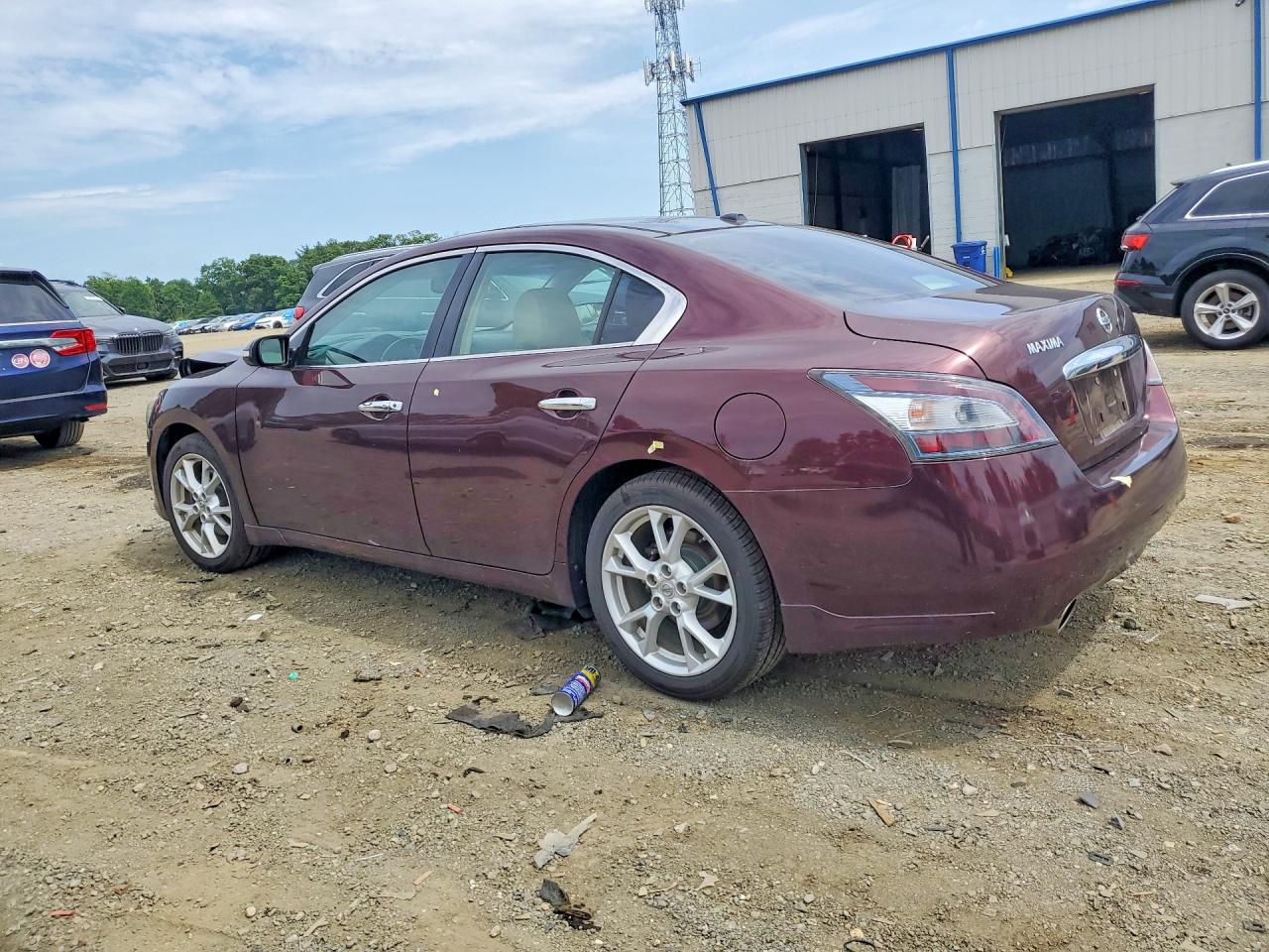 2014 Nissan Maxima 3.5 S/sv Burgundy vin: 1N4AA5AP3EC478421