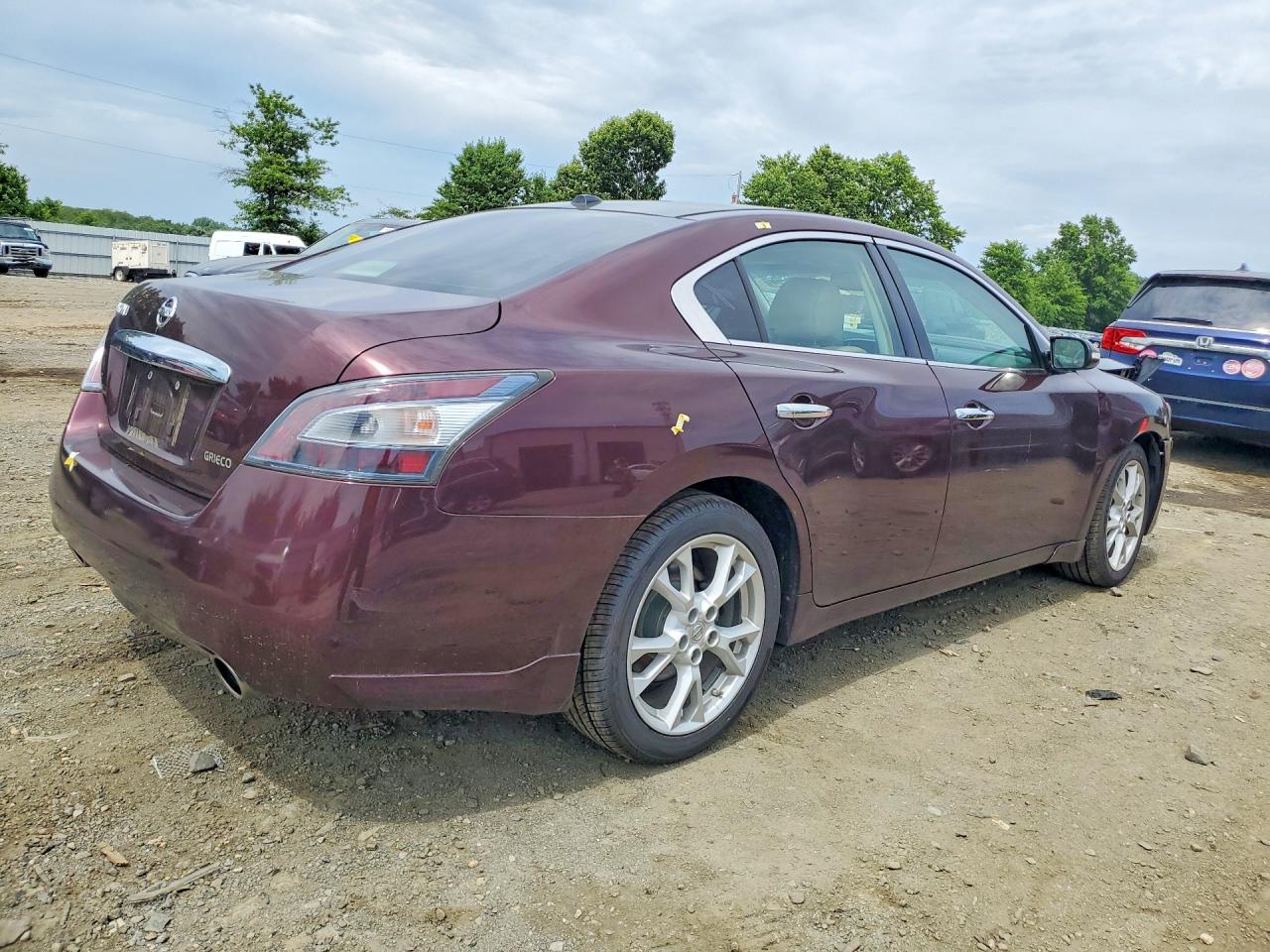 2014 Nissan Maxima 3.5 S/sv Burgundy vin: 1N4AA5AP3EC478421