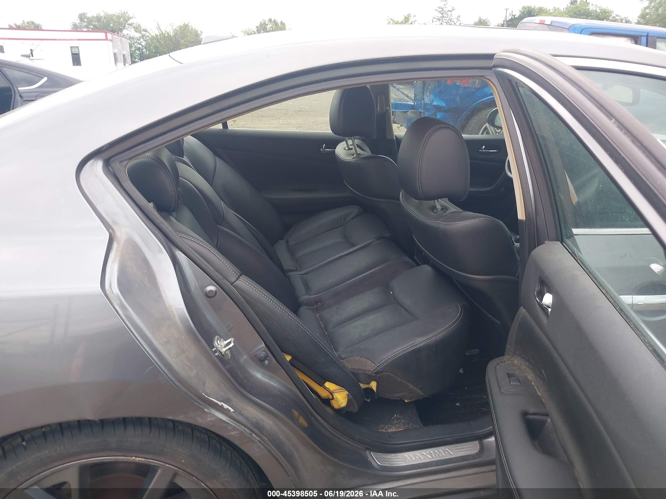 2014 Nissan Maxima 3.5 Sv Gray vin: 1N4AA5AP3EC488172