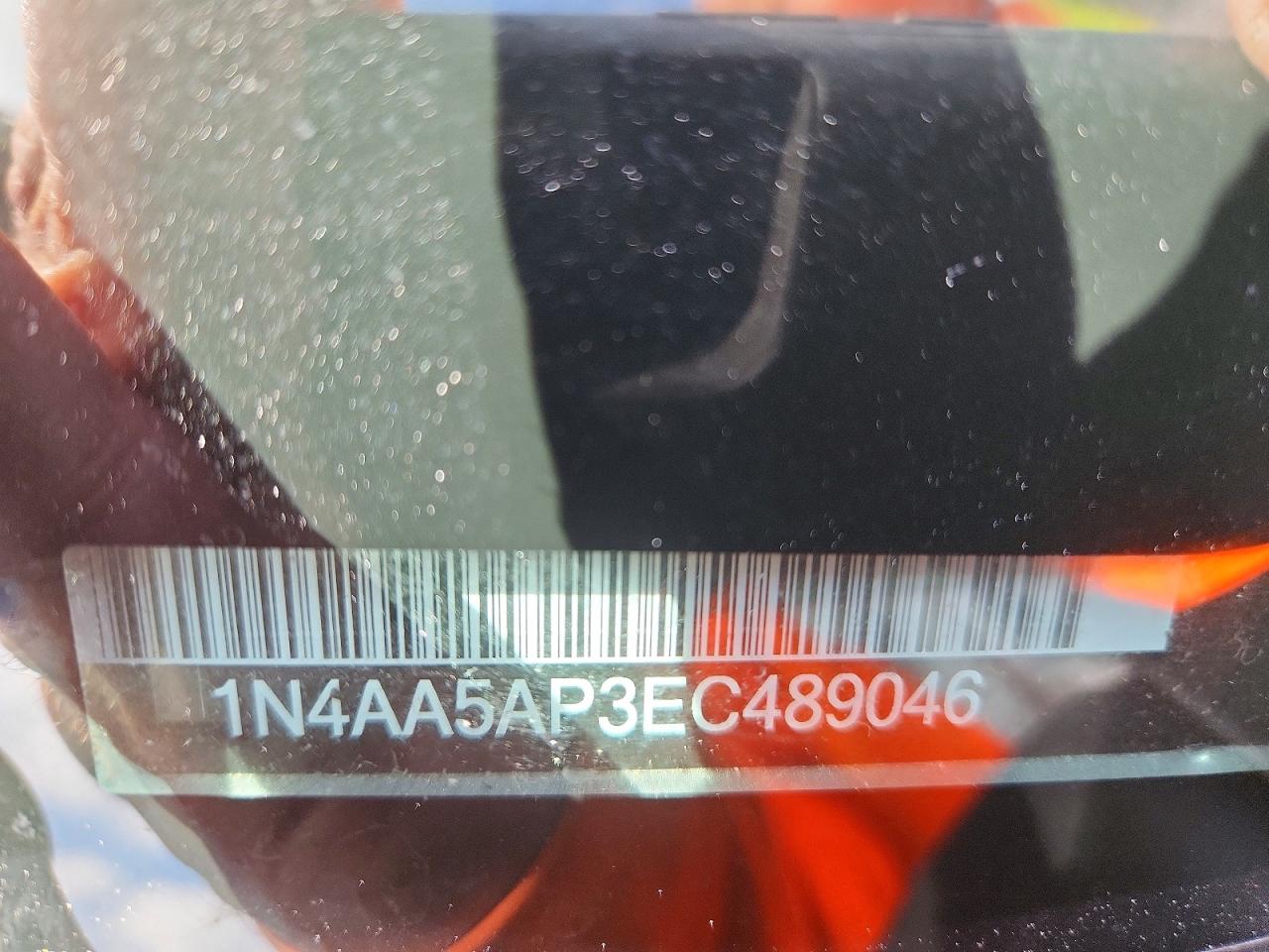 2014 Nissan Maxima 3.5 S Серебряный vin: 1N4AA5AP3EC489046