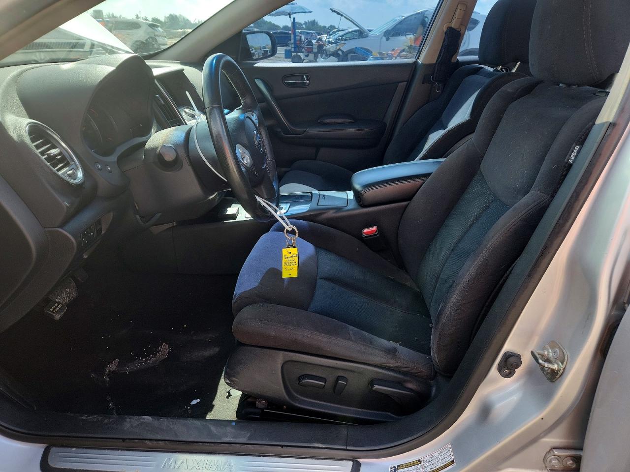 2014 Nissan Maxima 3.5 S Серебряный vin: 1N4AA5AP3EC489046