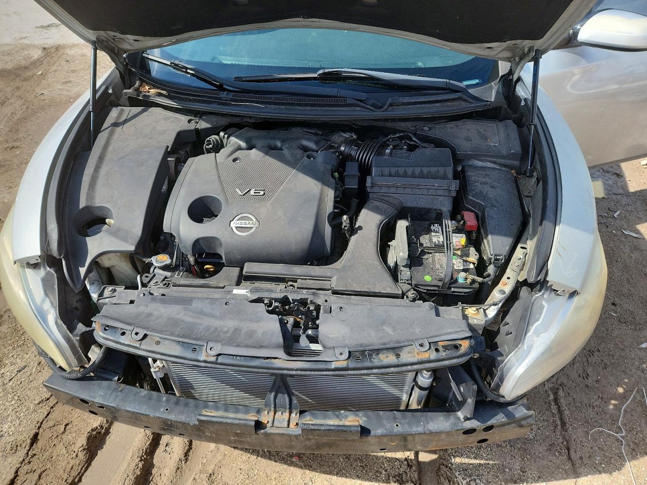 2014 Nissan Maxima 3.5 S Серебряный vin: 1N4AA5AP3EC489046