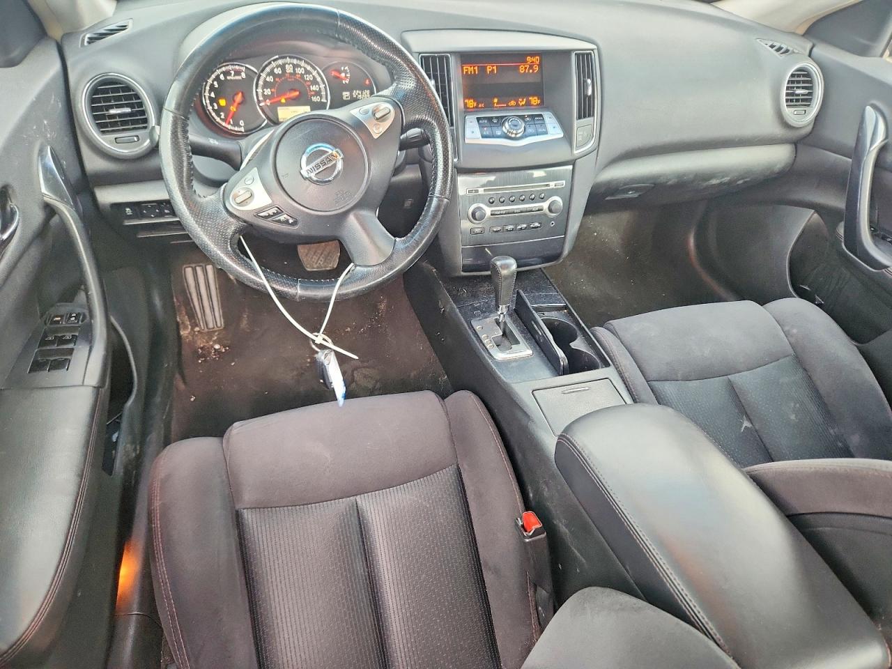 2014 Nissan Maxima 3.5 S Silver vin: 1N4AA5AP3EC494537