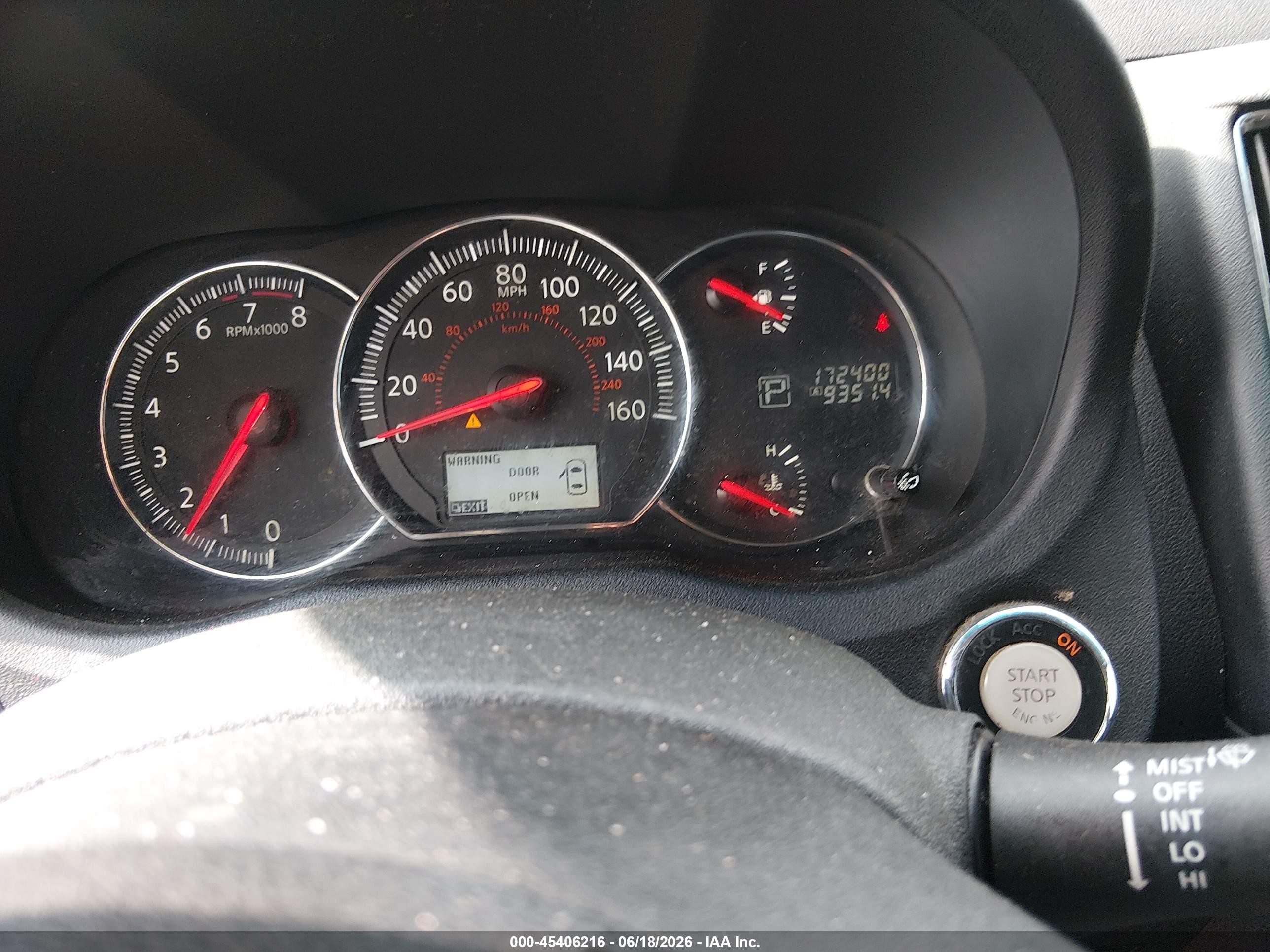 2014 Nissan Maxima 3.5 S/3.5 Sv Черный vin: 1N4AA5AP3EC495235