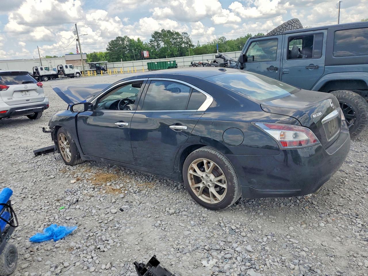 2014 Nissan Maxima 3.5 Sv Black vin: 1N4AA5AP3EC495428