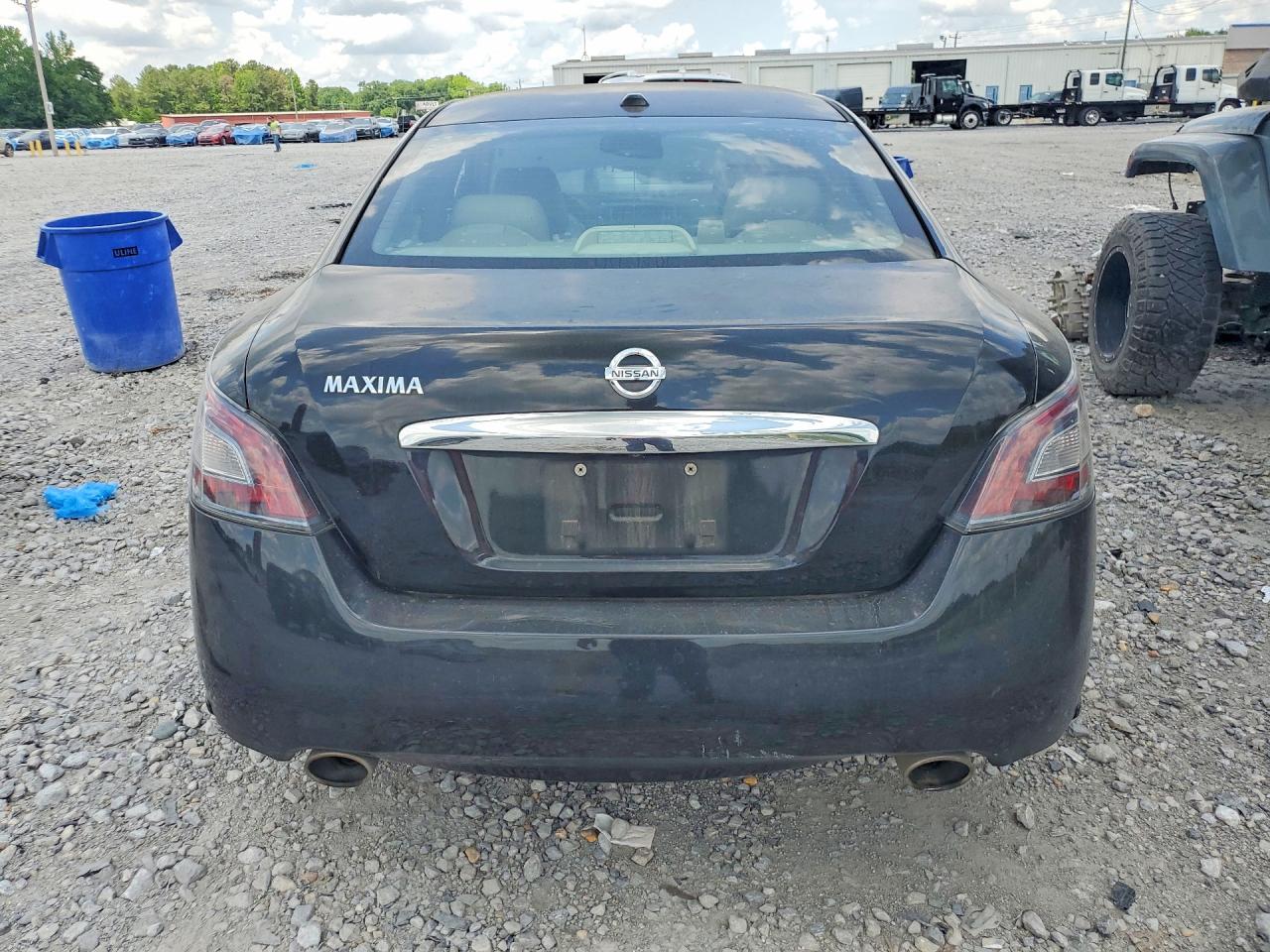 2014 Nissan Maxima 3.5 Sv Black vin: 1N4AA5AP3EC495428