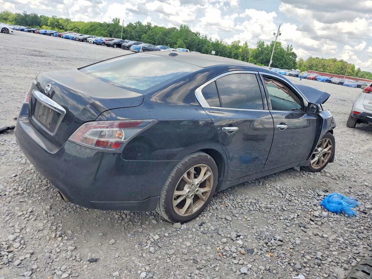 2014 Nissan Maxima 3.5 Sv Black vin: 1N4AA5AP3EC495428