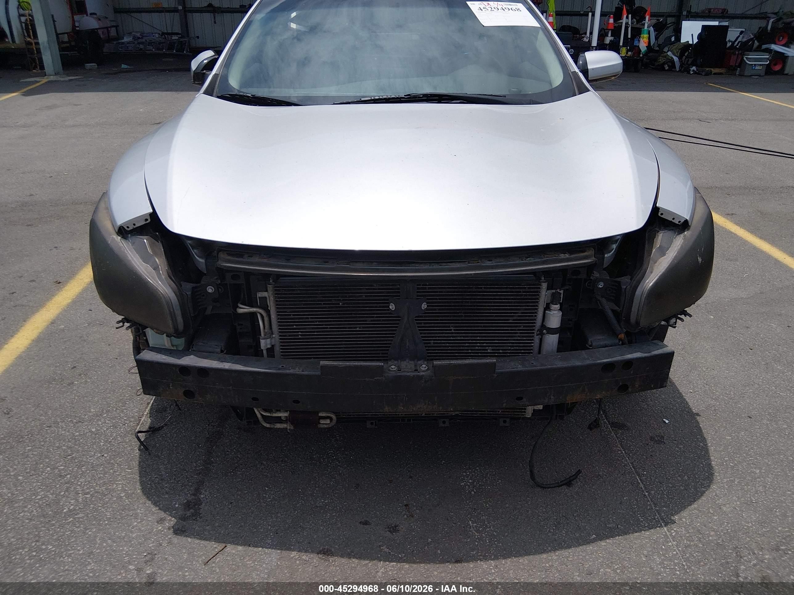 2014 Nissan Maxima 3.5 S/3.5 Sv Silver vin: 1N4AA5AP3EC495722