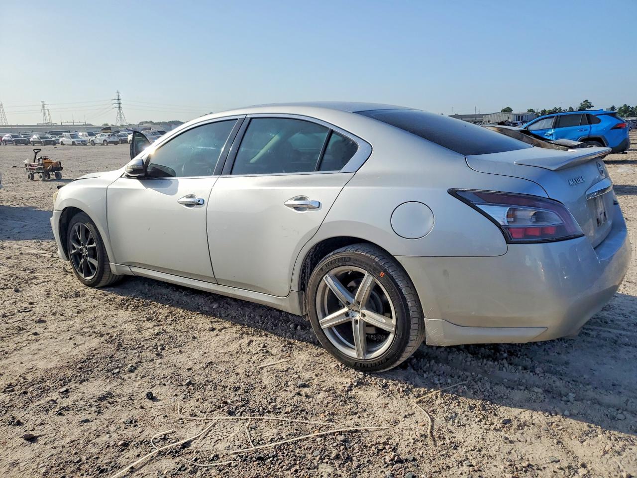 2014 Nissan Maxima Серебряный vin: 1N4AA5AP3EC906813