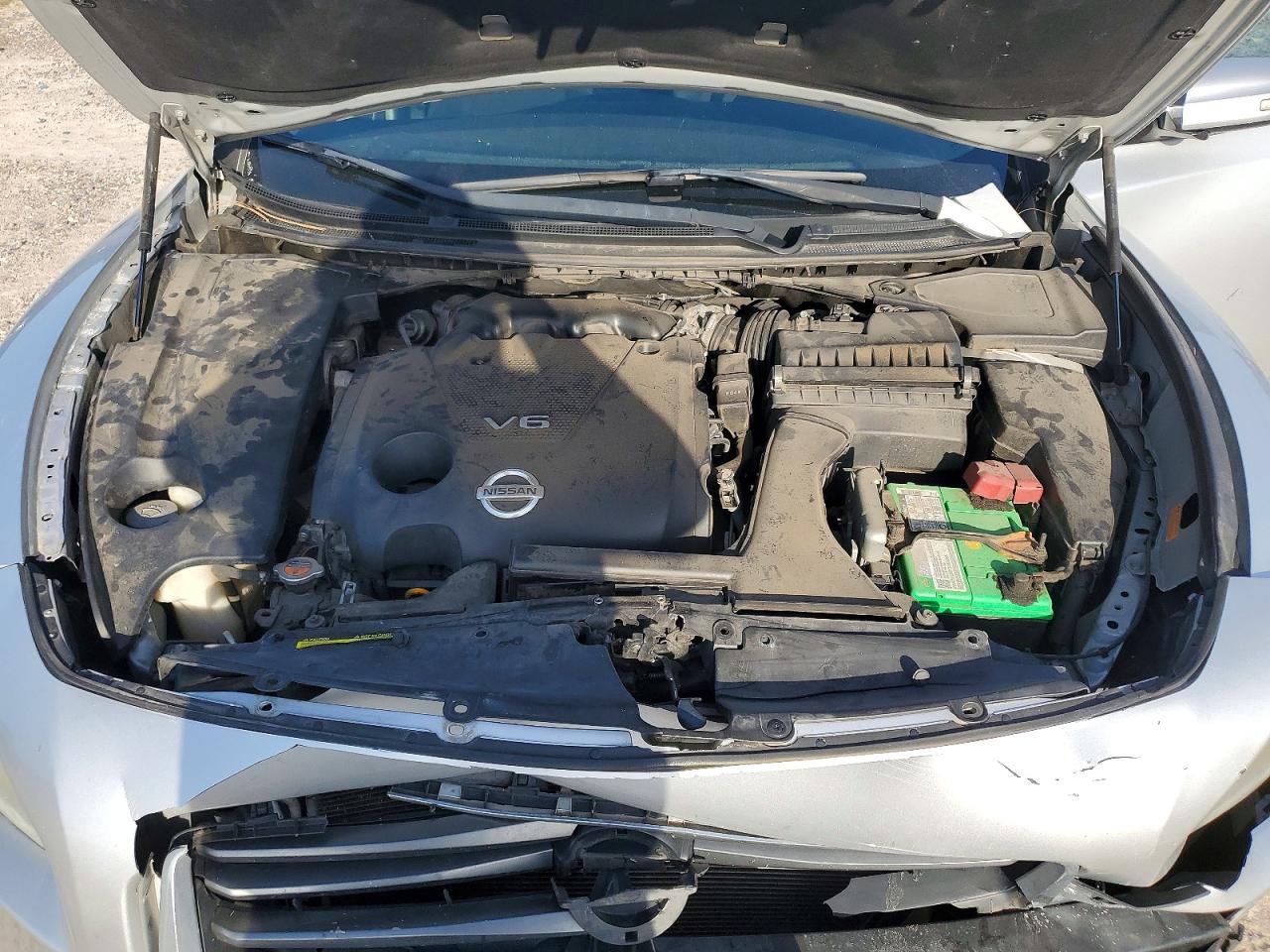 2014 Nissan Maxima Серебряный vin: 1N4AA5AP3EC906813