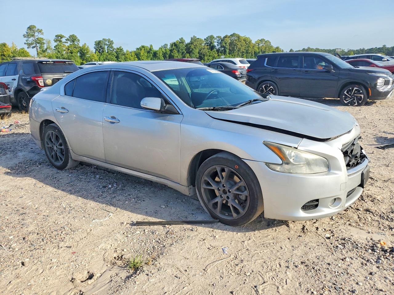 2014 Nissan Maxima Серебряный vin: 1N4AA5AP3EC906813