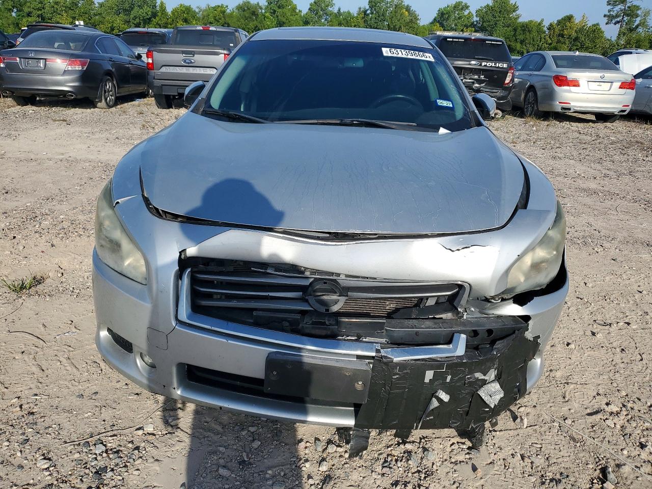 2014 Nissan Maxima Серебряный vin: 1N4AA5AP3EC906813