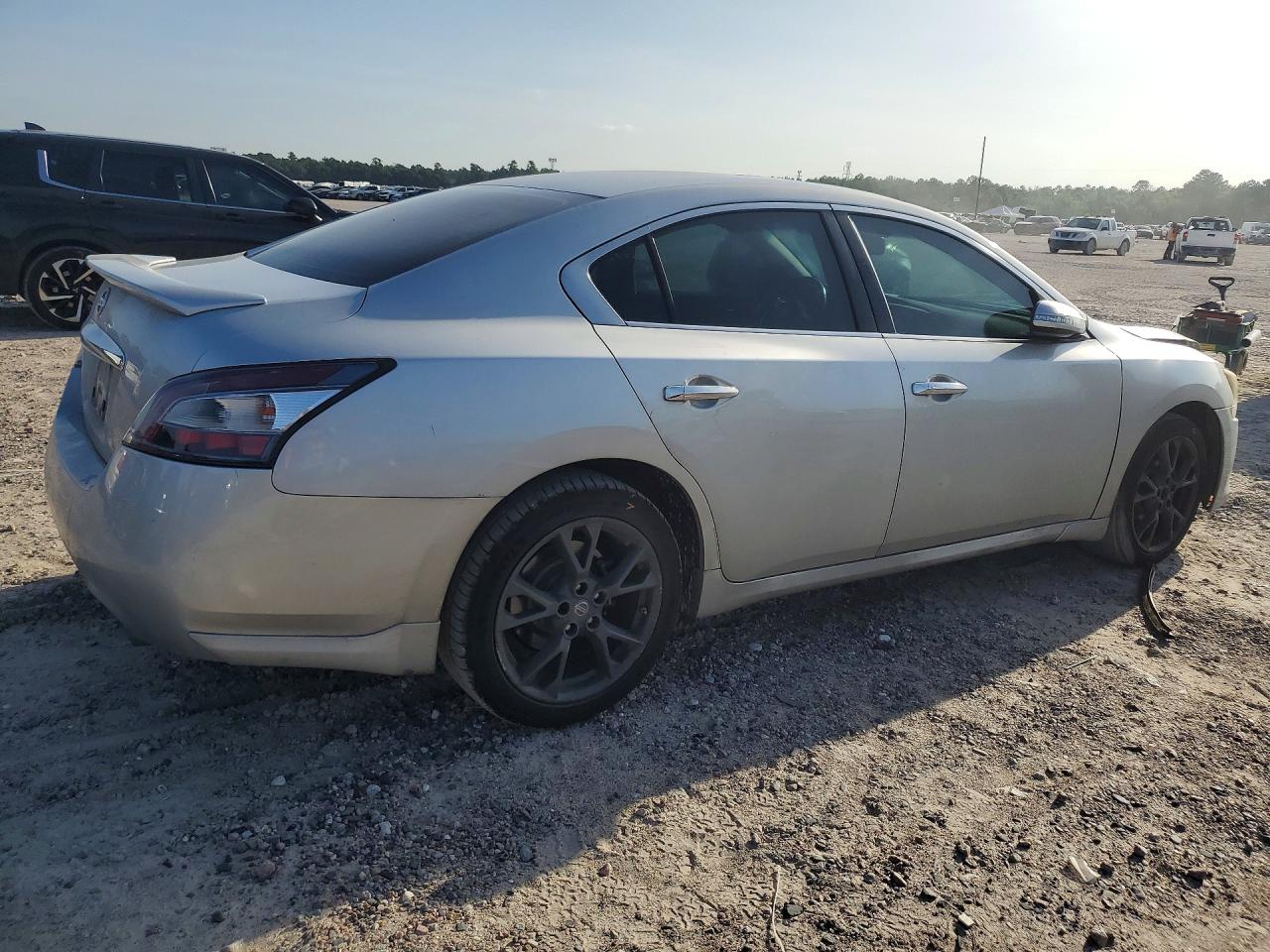 2014 Nissan Maxima Серебряный vin: 1N4AA5AP3EC906813