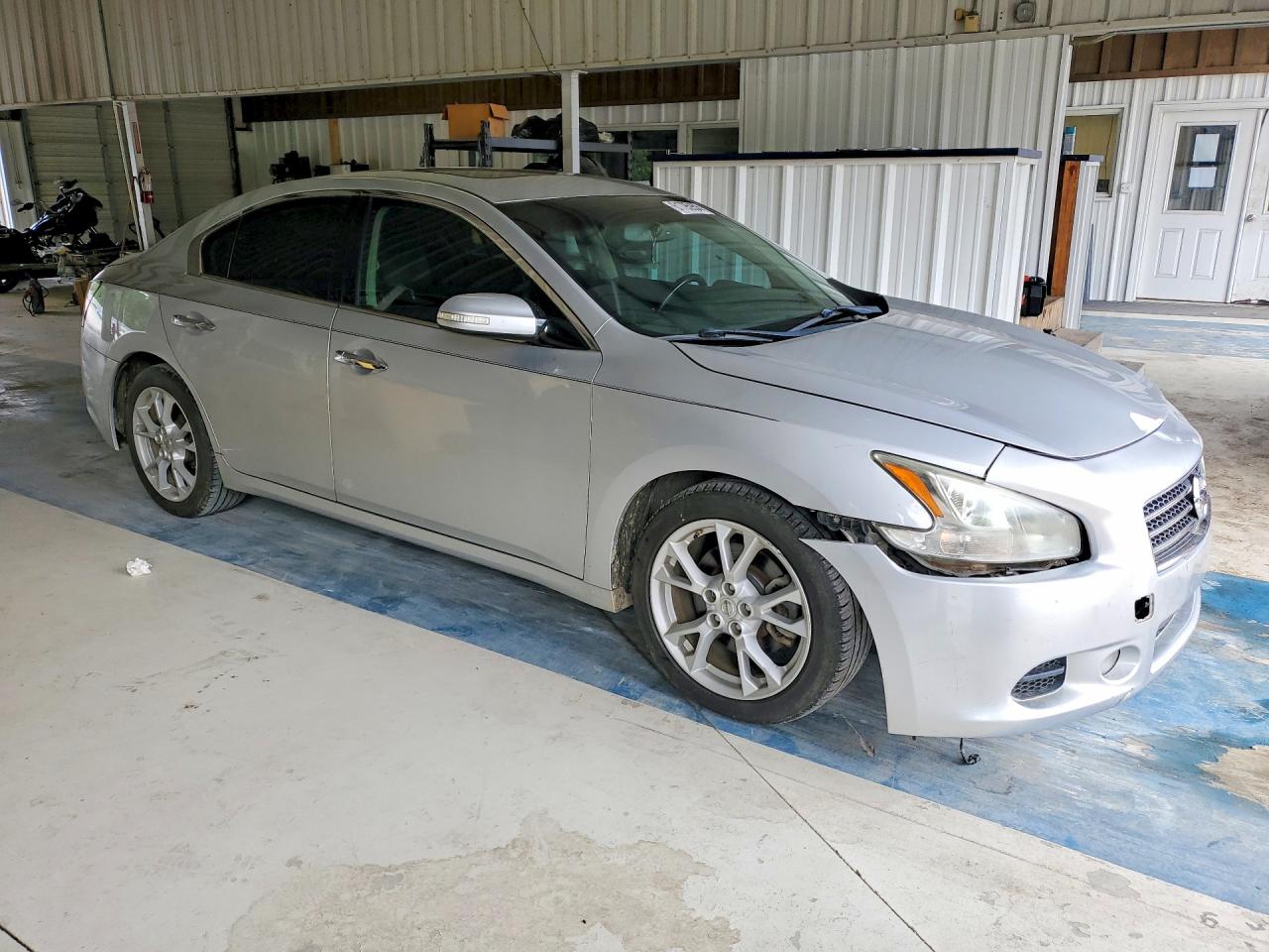 2014 Nissan Maxima 3.5 S Silver vin: 1N4AA5AP3EC910649