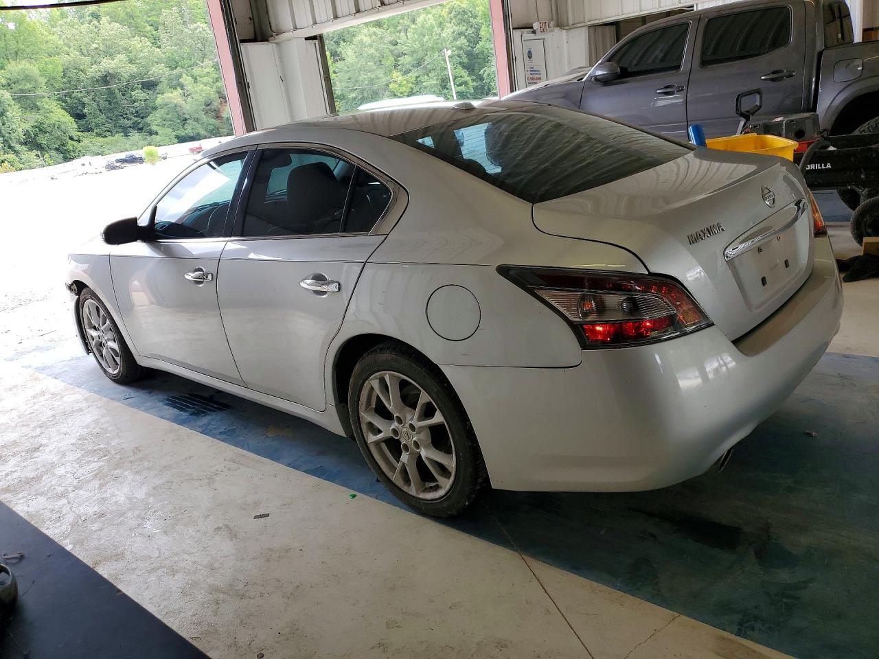2014 Nissan Maxima 3.5 S Silver vin: 1N4AA5AP3EC910649