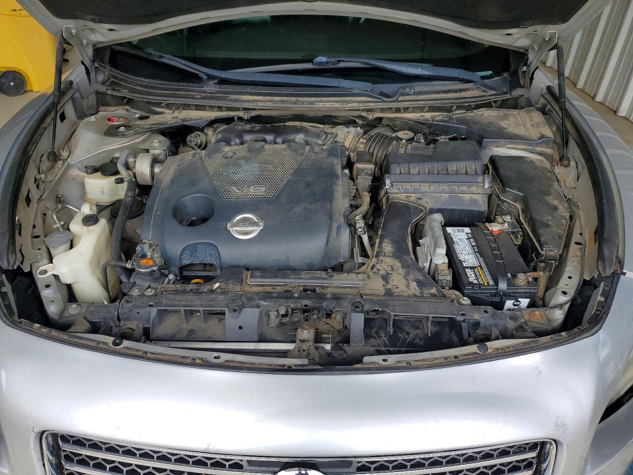 2014 Nissan Maxima 3.5 S Silver vin: 1N4AA5AP3EC910649