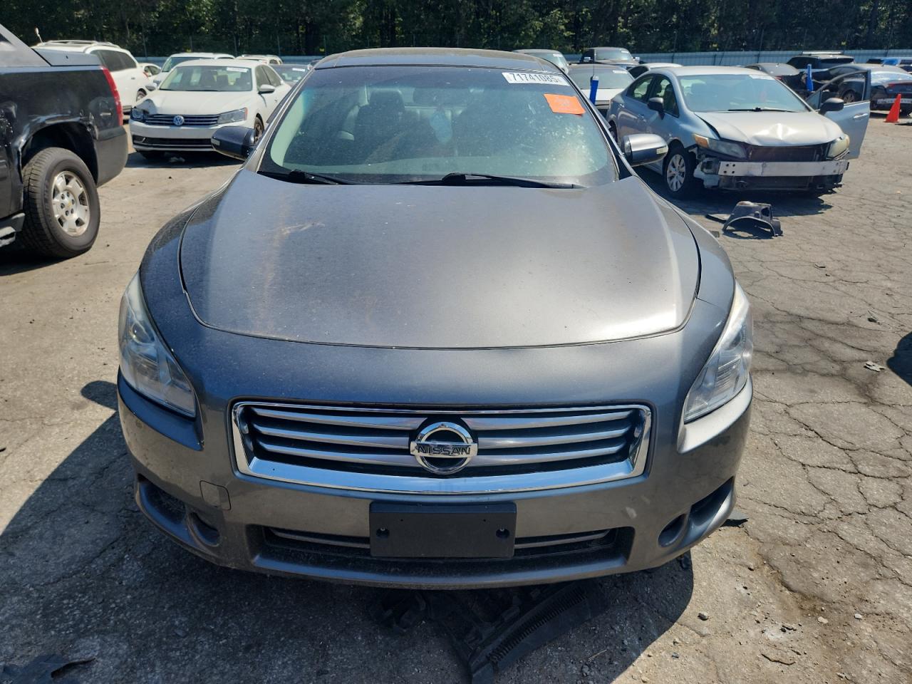 2014 Nissan Maxima S Gray vin: 1N4AA5AP3EC911168