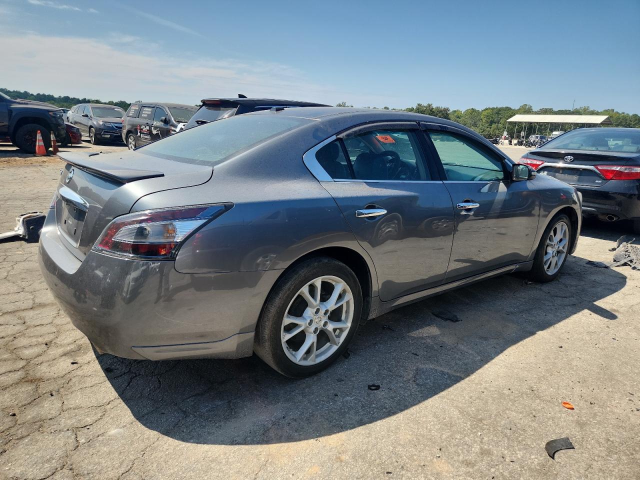 2014 Nissan Maxima S Gray vin: 1N4AA5AP3EC911168