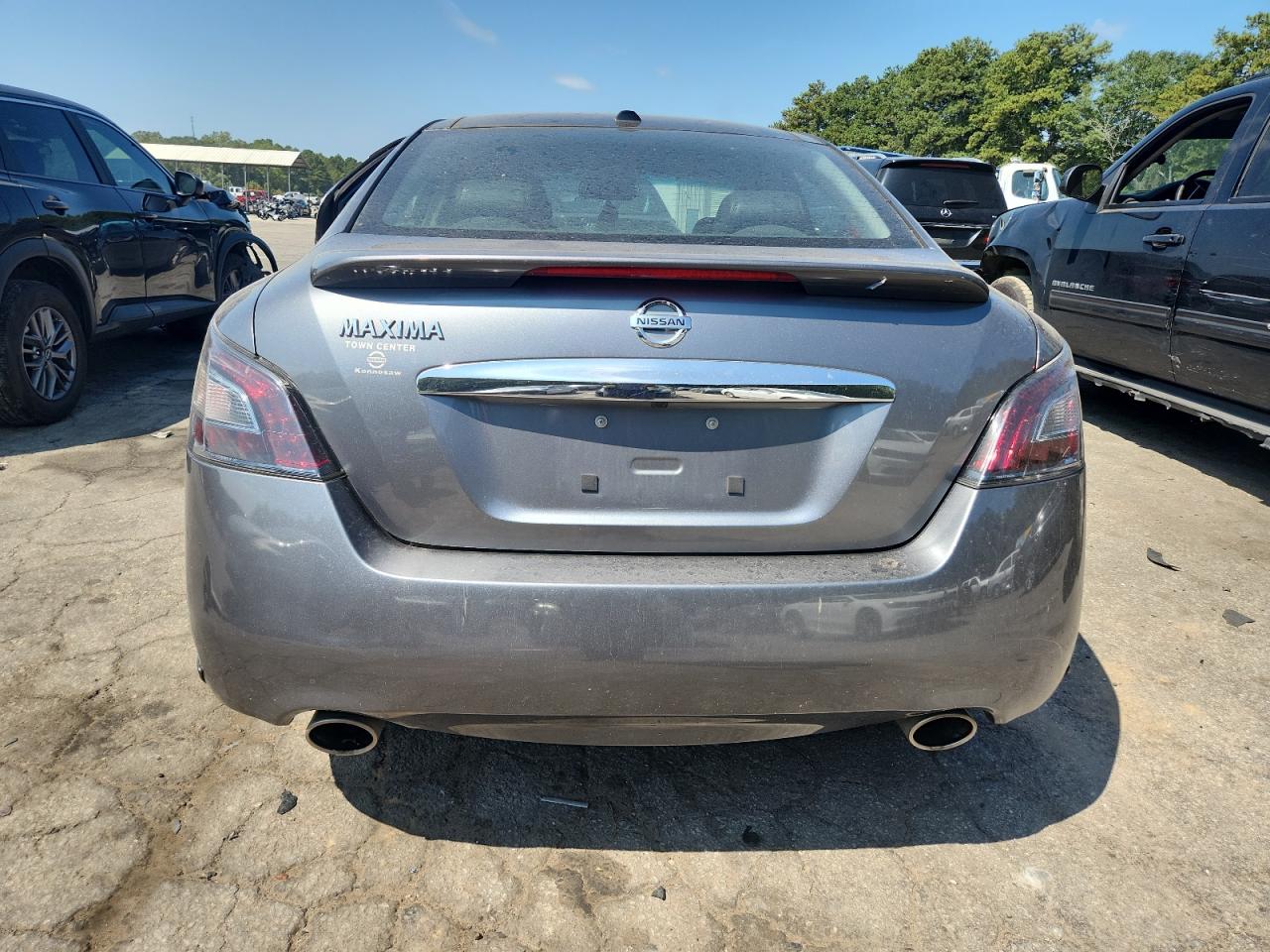 2014 Nissan Maxima S Gray vin: 1N4AA5AP3EC911168