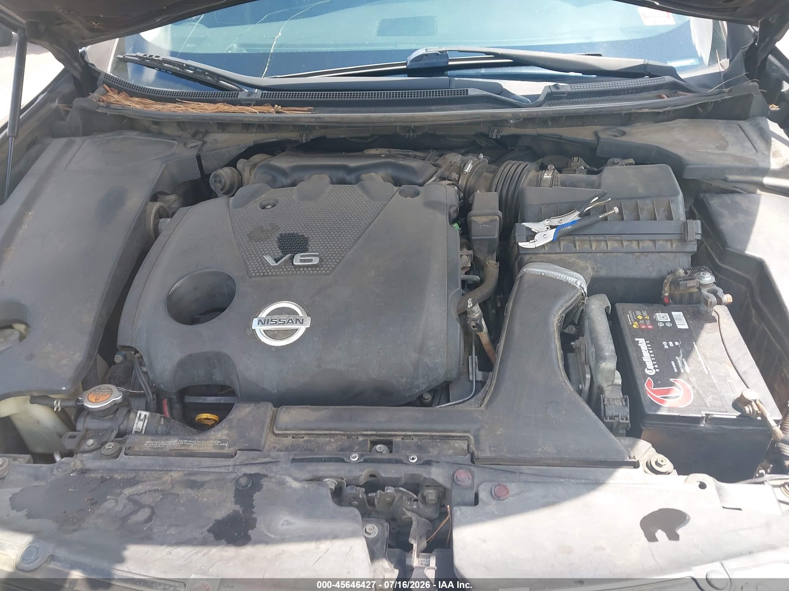 2014 Nissan Maxima 3.5 Sv Black vin: 1N4AA5AP3EC912420