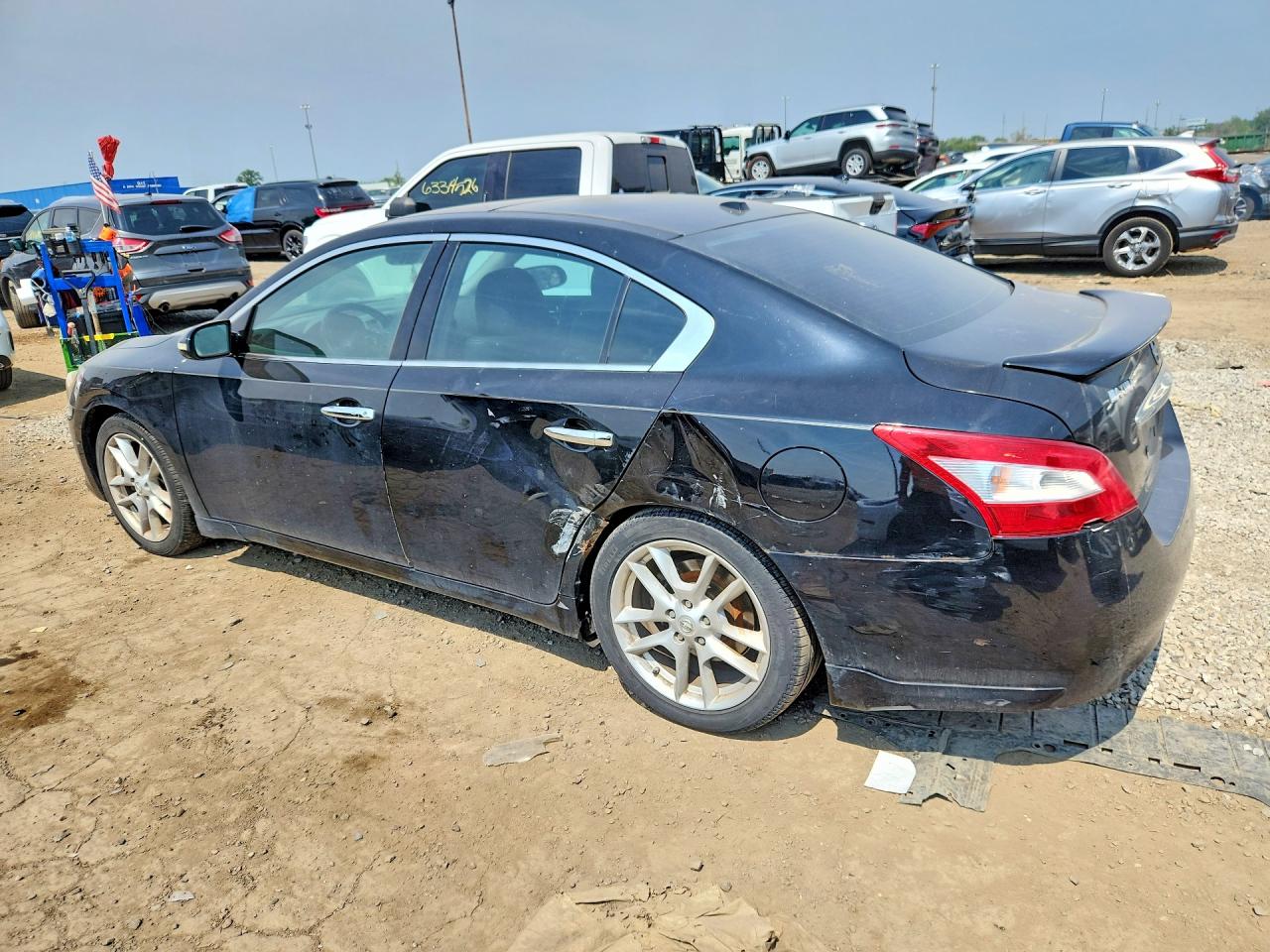 2010 Nissan Maxima 3.5 S Черный vin: 1N4AA5AP4AC802499