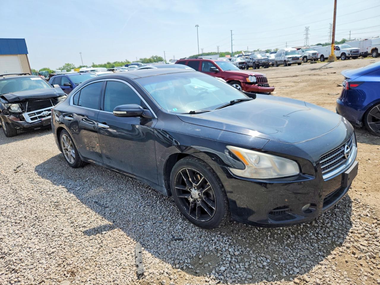 2010 Nissan Maxima 3.5 S Черный vin: 1N4AA5AP4AC802499