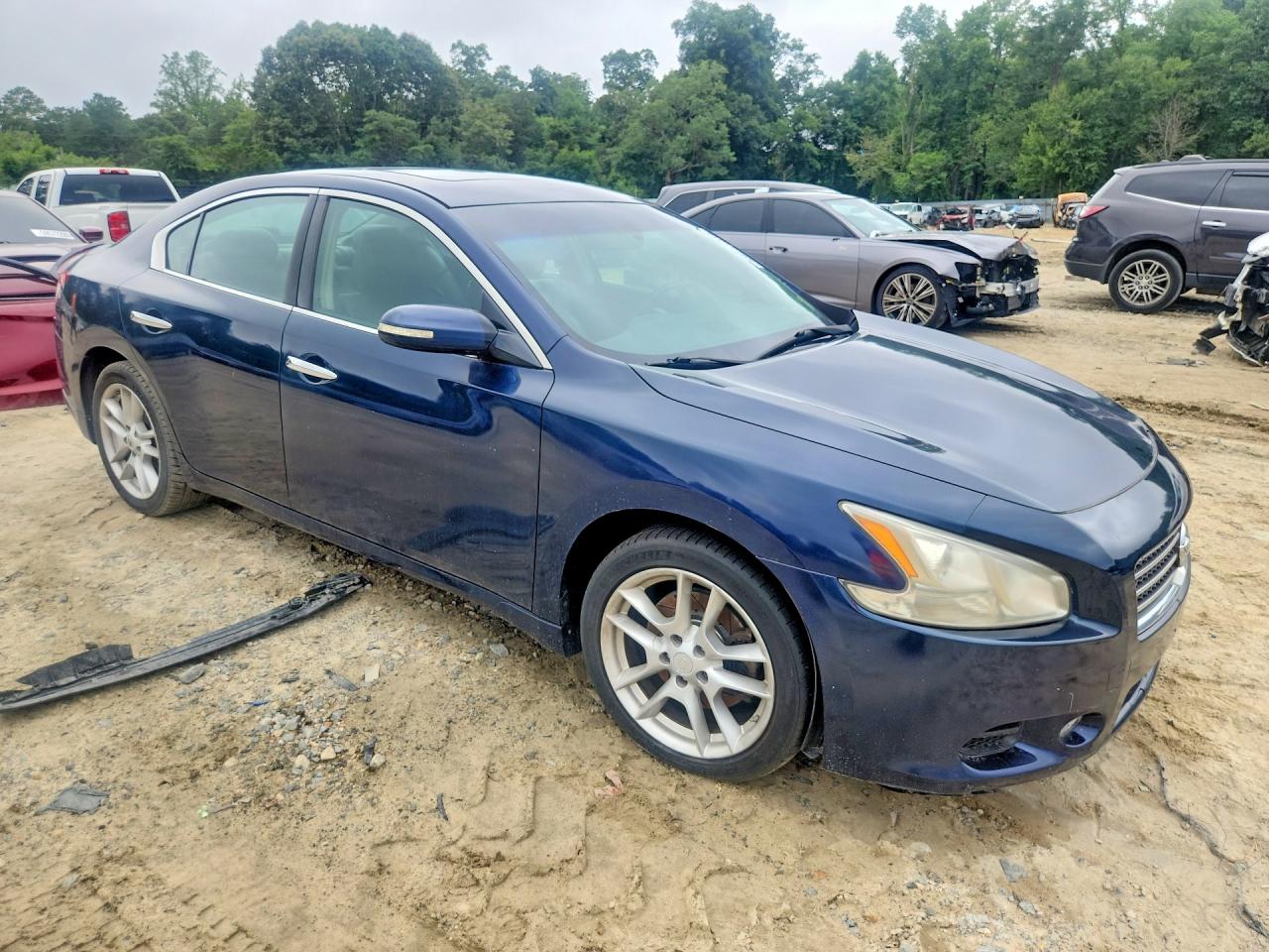 2010 Nissan Maxima 3.5 S Blue vin: 1N4AA5AP4AC810604