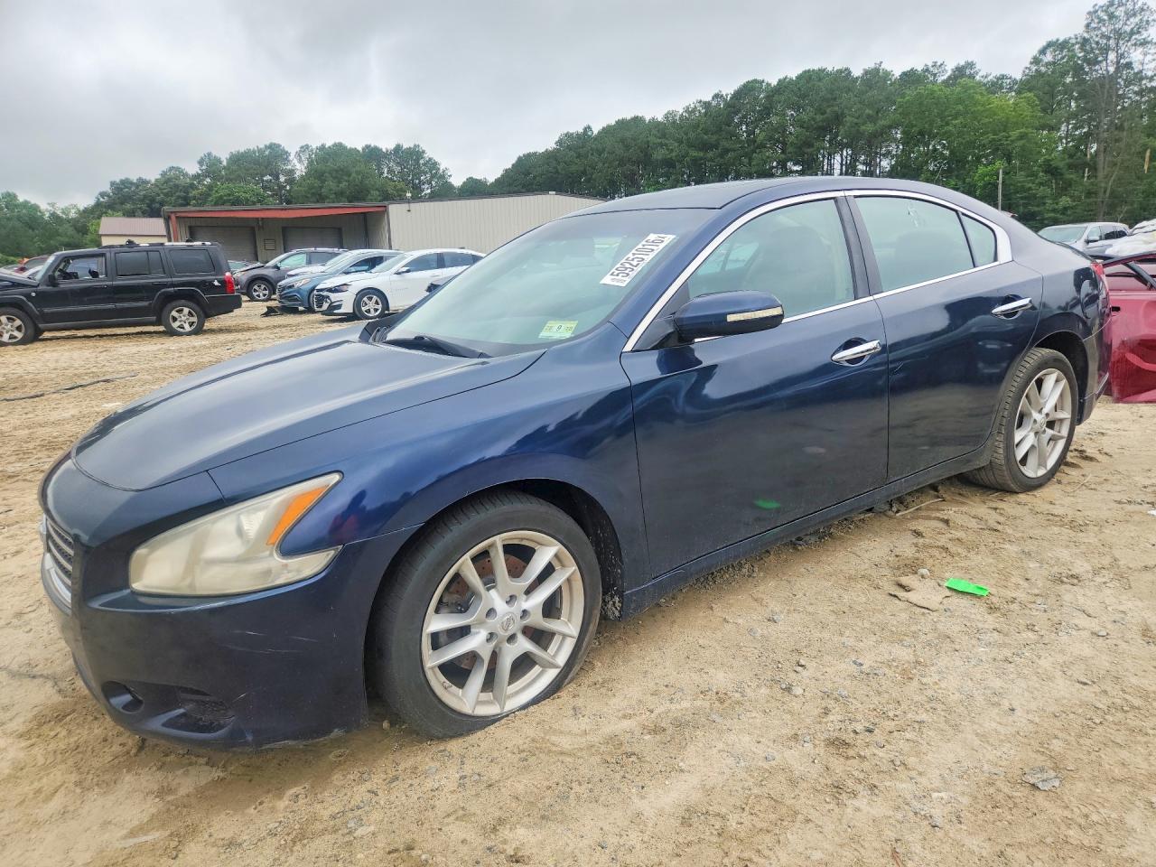 2010 Nissan Maxima 3.5 S Синий vin: 1N4AA5AP4AC810604