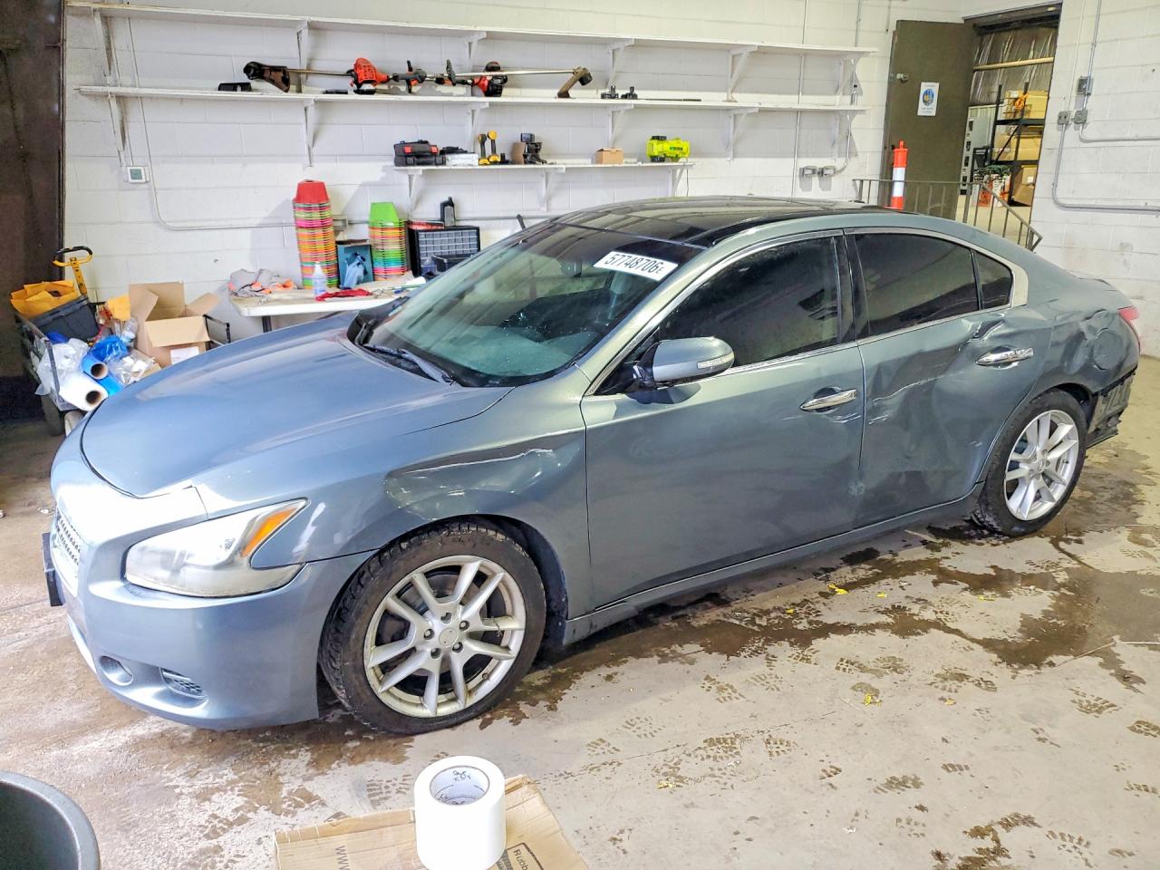 2010 Nissan Maxima 3.5 S Gray vin: 1N4AA5AP4AC822428