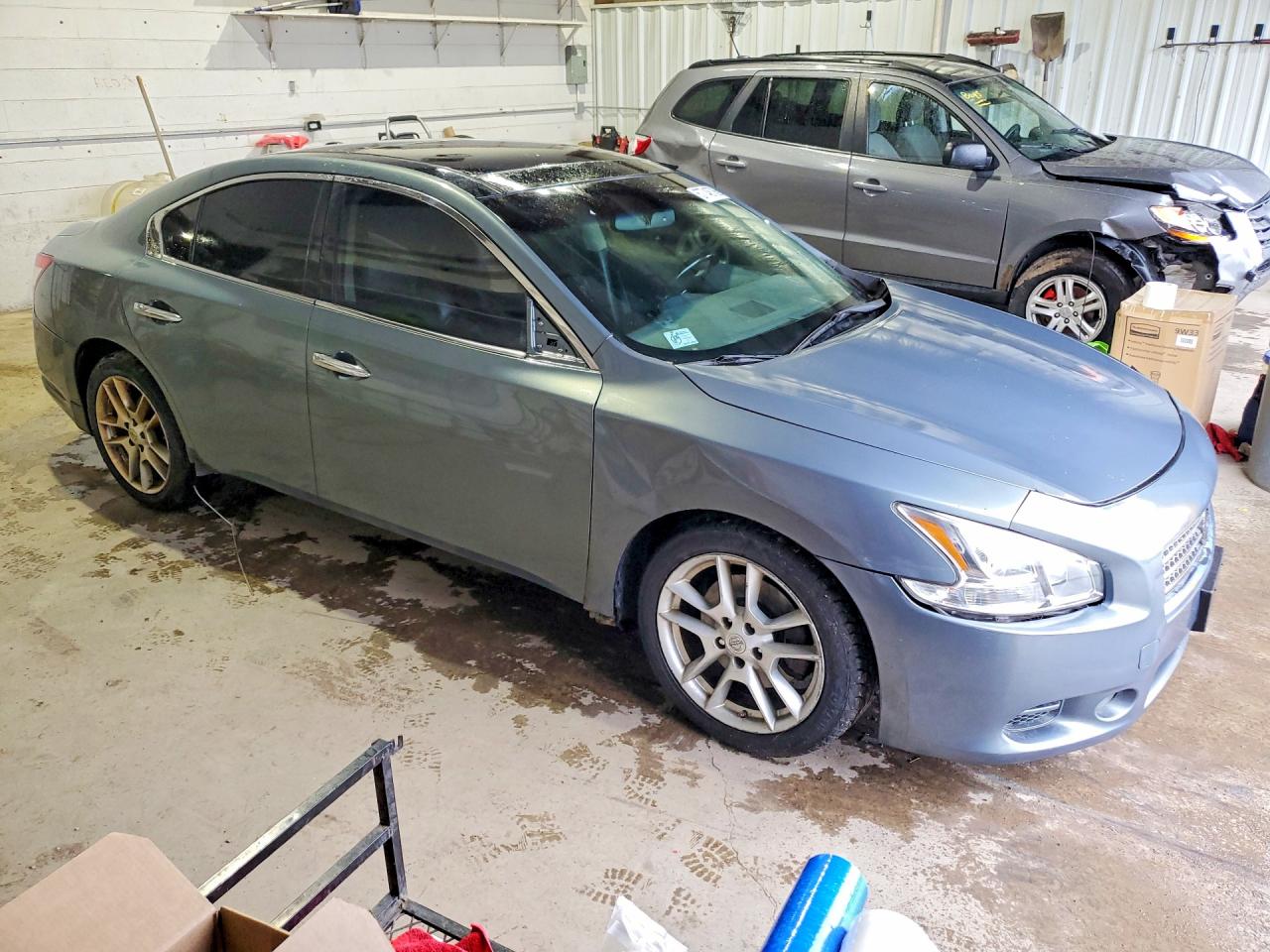 2010 Nissan Maxima 3.5 S Gray vin: 1N4AA5AP4AC822428