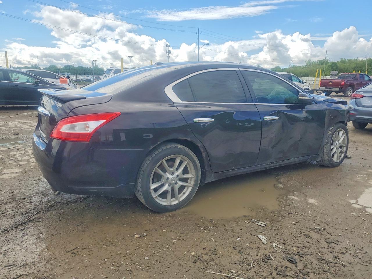 2010 Nissan Maxima 3.5 S Purple vin: 1N4AA5AP4AC822476