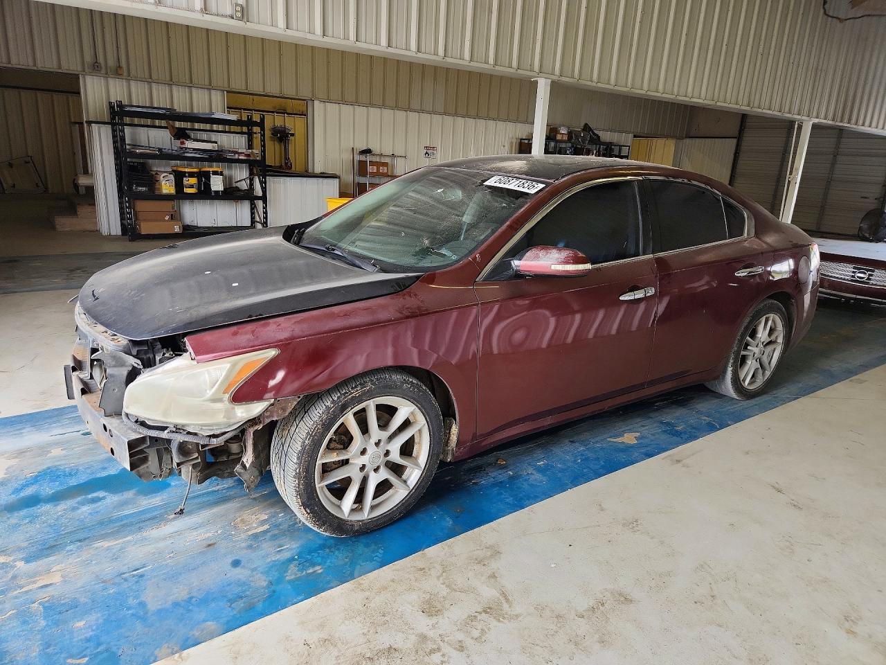 2010 Nissan Maxima 3.5 S Maroon vin: 1N4AA5AP4AC823918