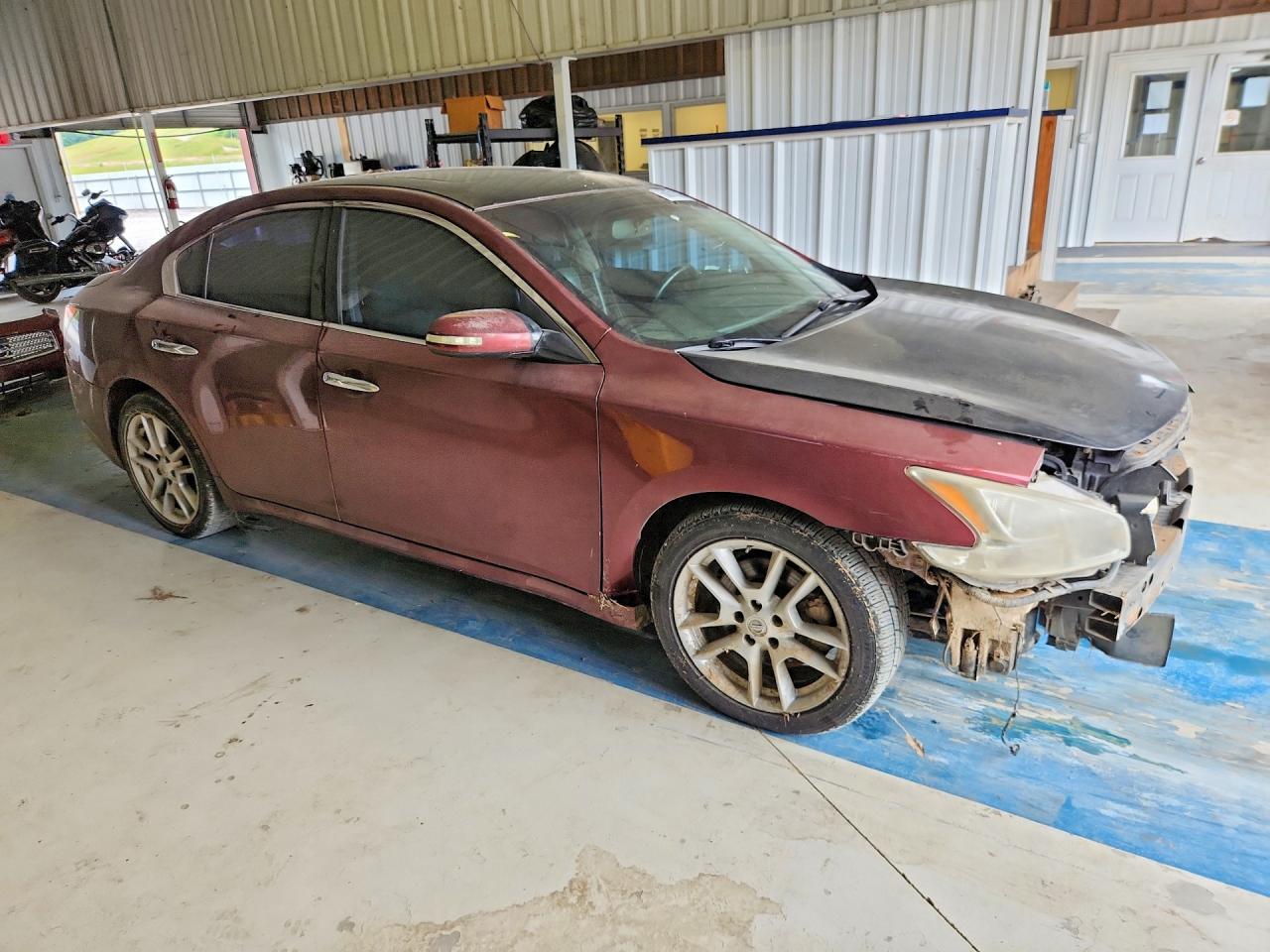 2010 Nissan Maxima 3.5 S Maroon vin: 1N4AA5AP4AC823918