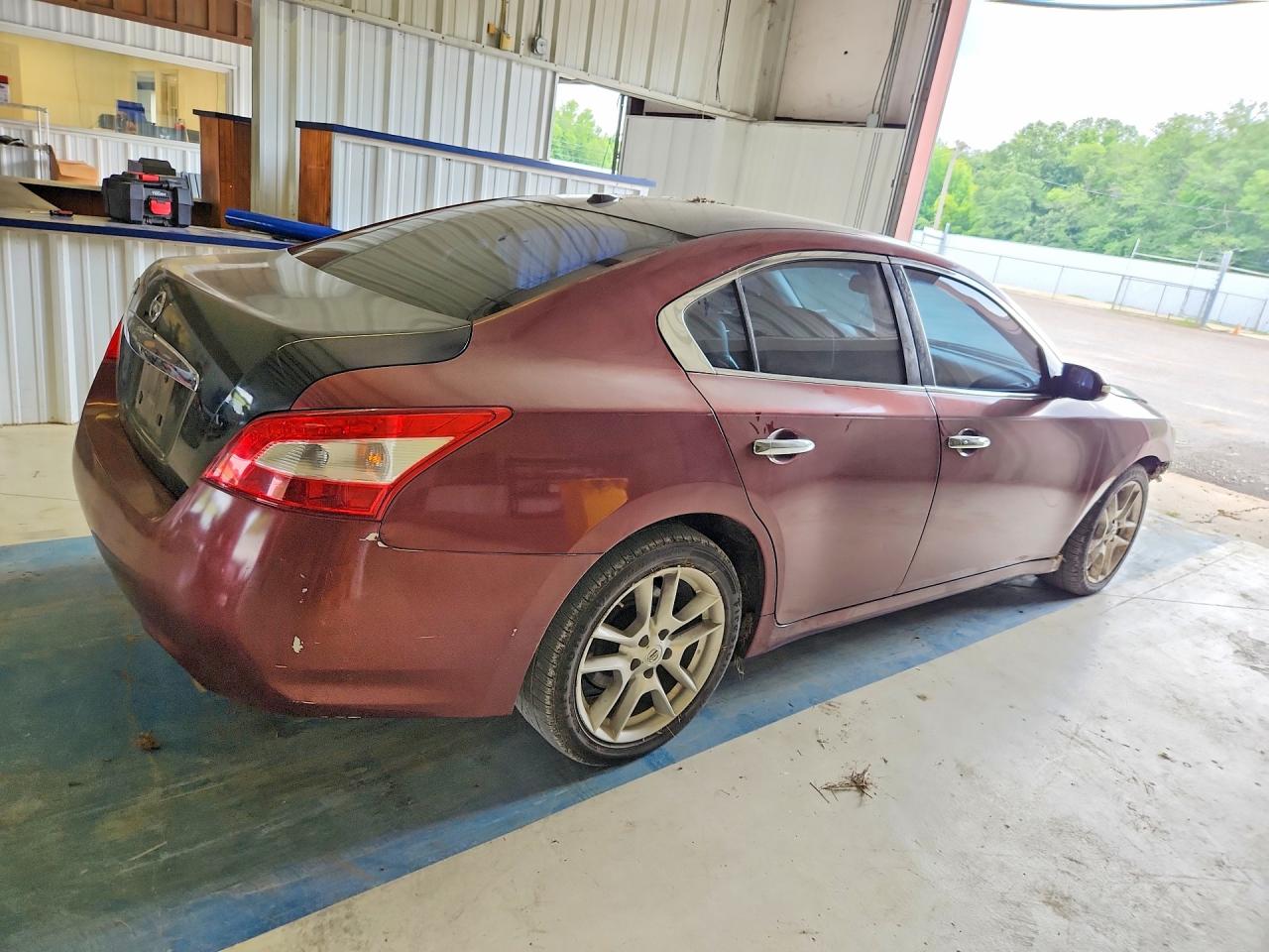 2010 Nissan Maxima 3.5 S Maroon vin: 1N4AA5AP4AC823918