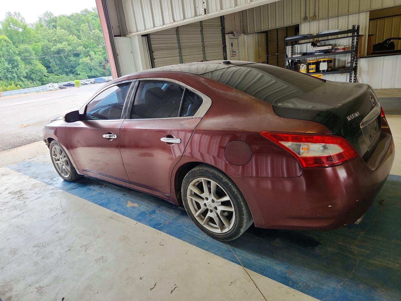 2010 Nissan Maxima 3.5 S Maroon vin: 1N4AA5AP4AC823918