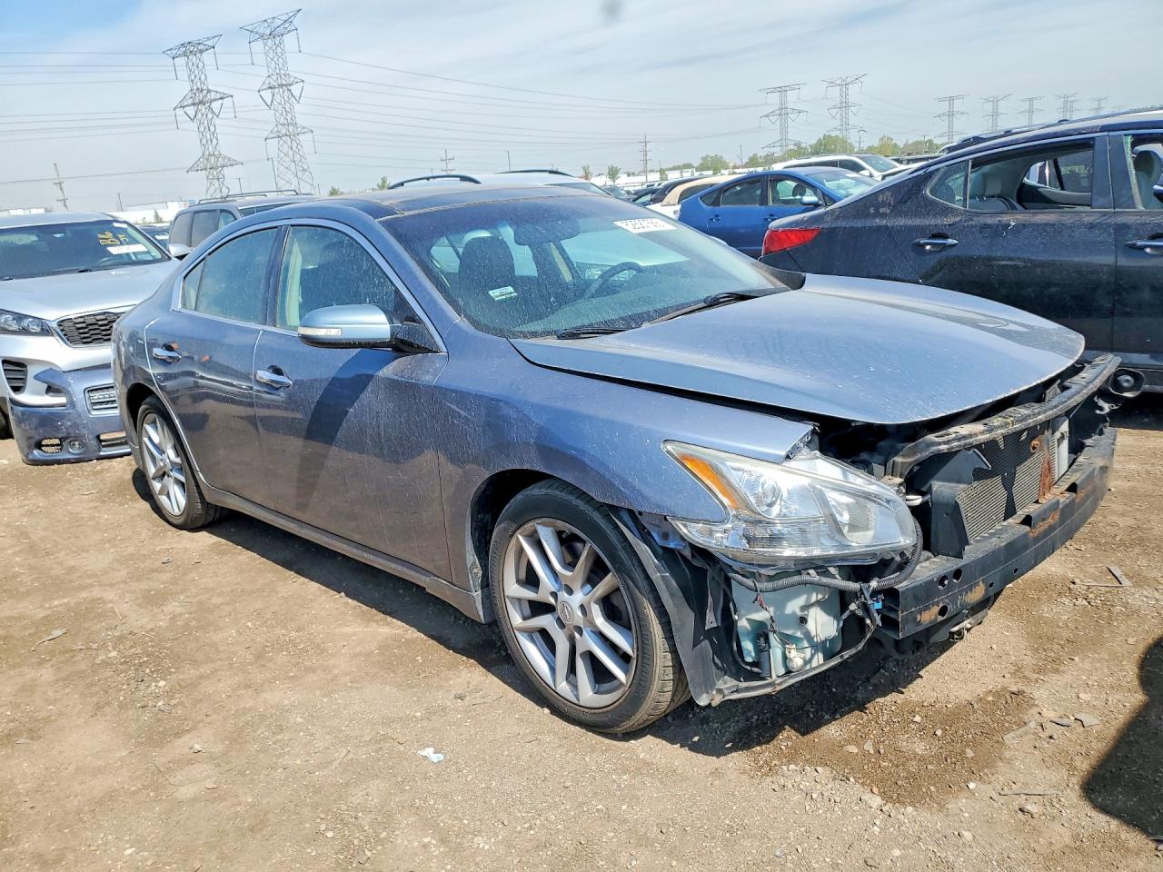 2010 Nissan Maxima 3.5 S Серый vin: 1N4AA5AP4AC824194