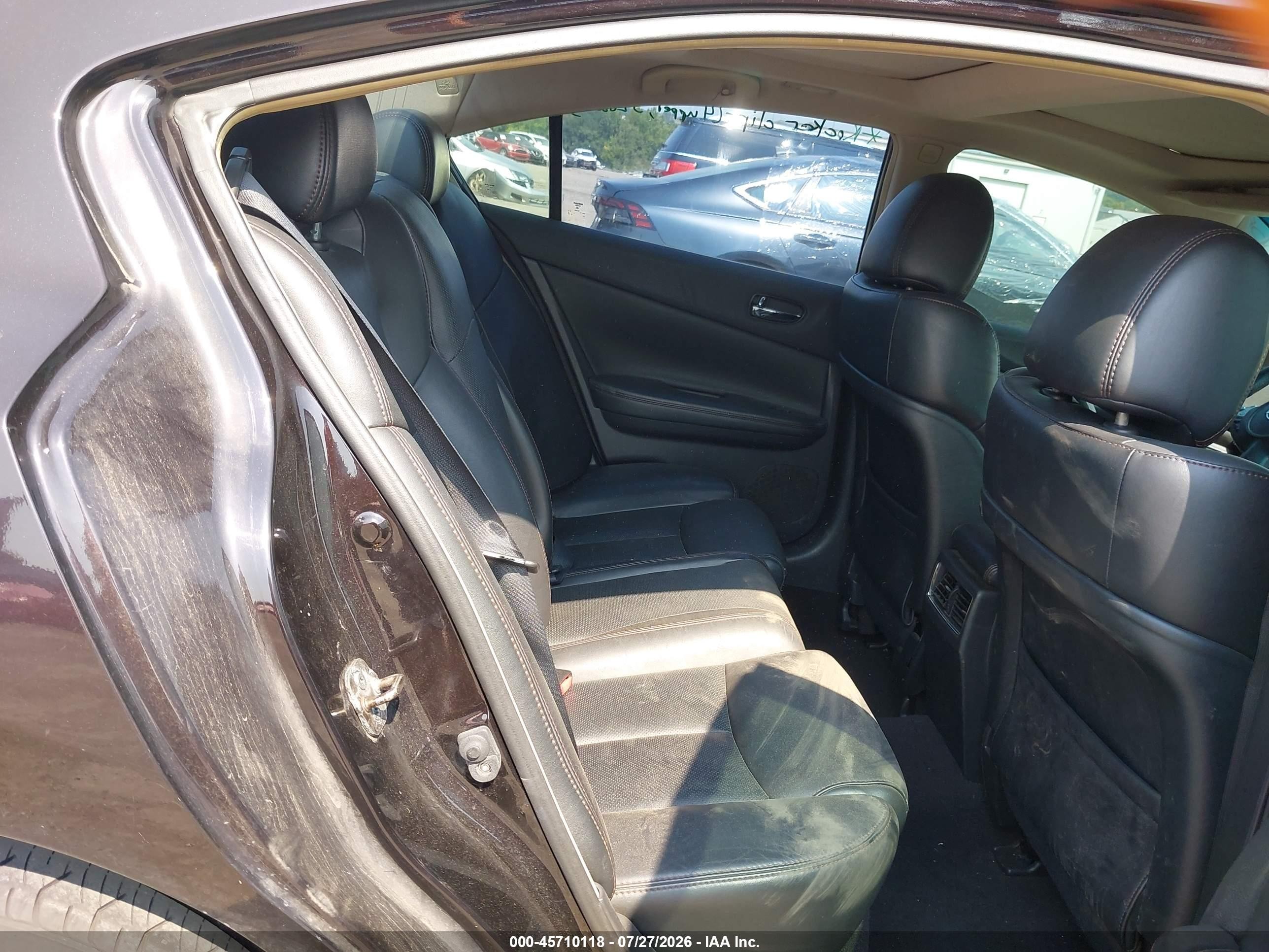 2010 Nissan Maxima 3.5 Sv Black vin: 1N4AA5AP4AC828150