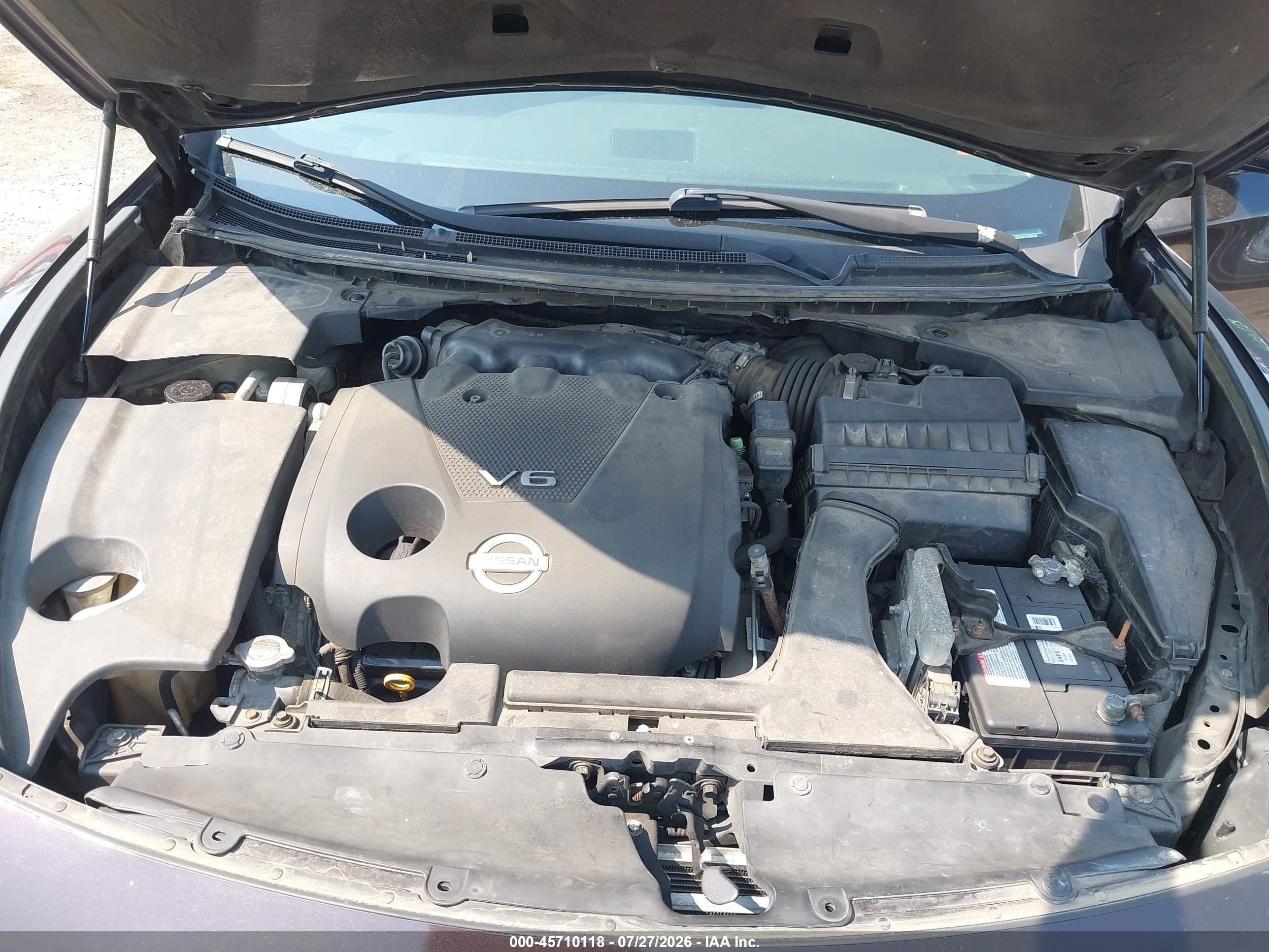 2010 Nissan Maxima 3.5 Sv Black vin: 1N4AA5AP4AC828150