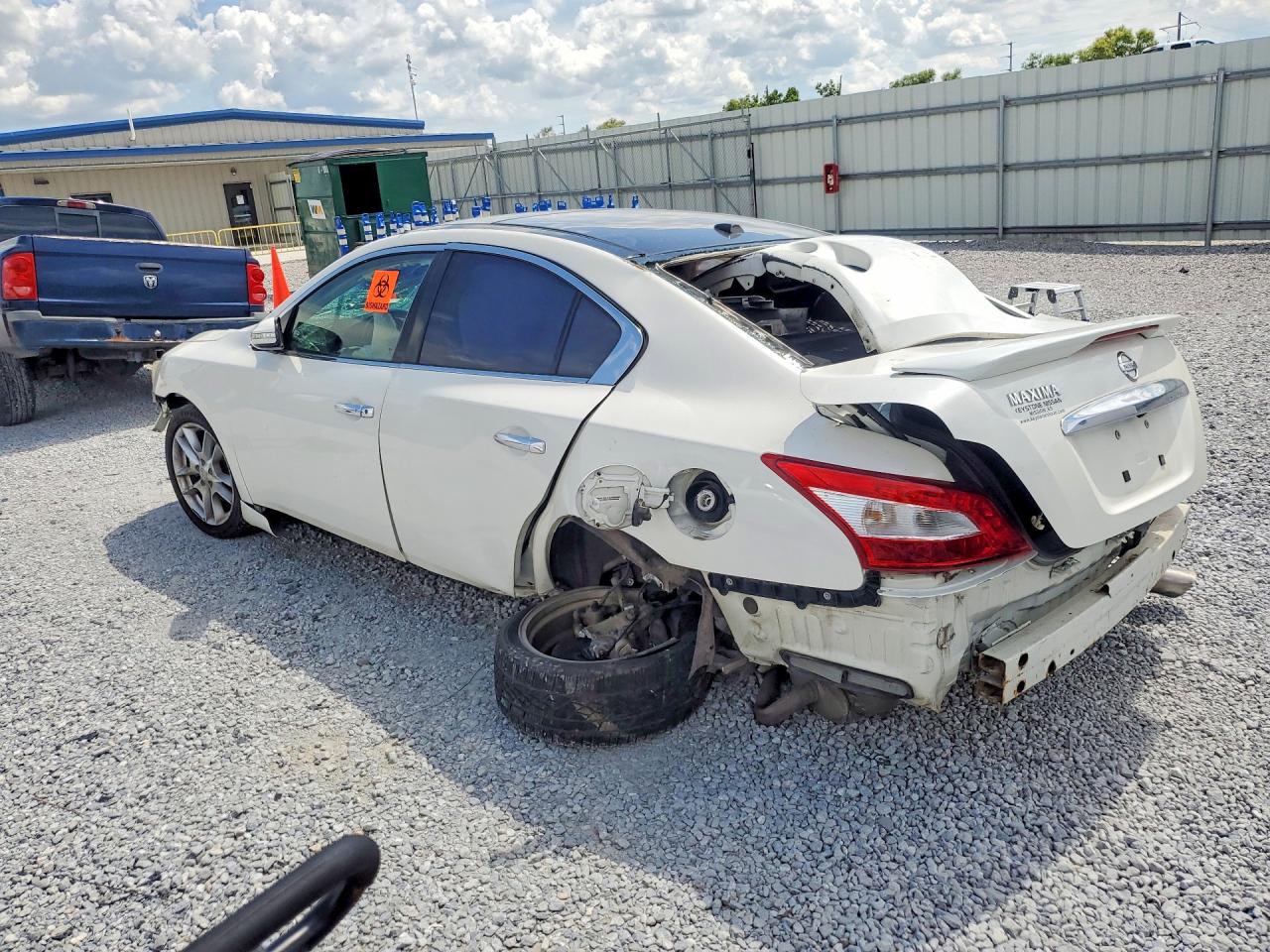 2010 Nissan Maxima 3.5 S White vin: 1N4AA5AP4AC828889