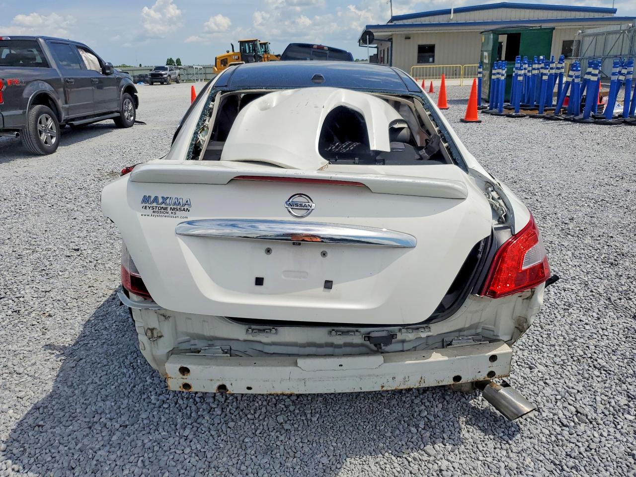 2010 Nissan Maxima 3.5 S White vin: 1N4AA5AP4AC828889