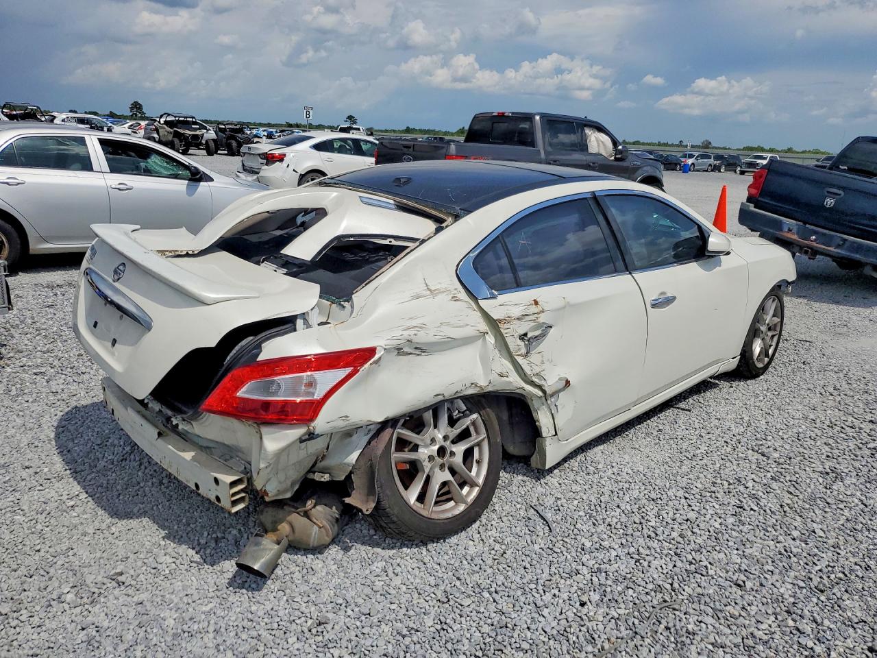 2010 Nissan Maxima 3.5 S White vin: 1N4AA5AP4AC828889