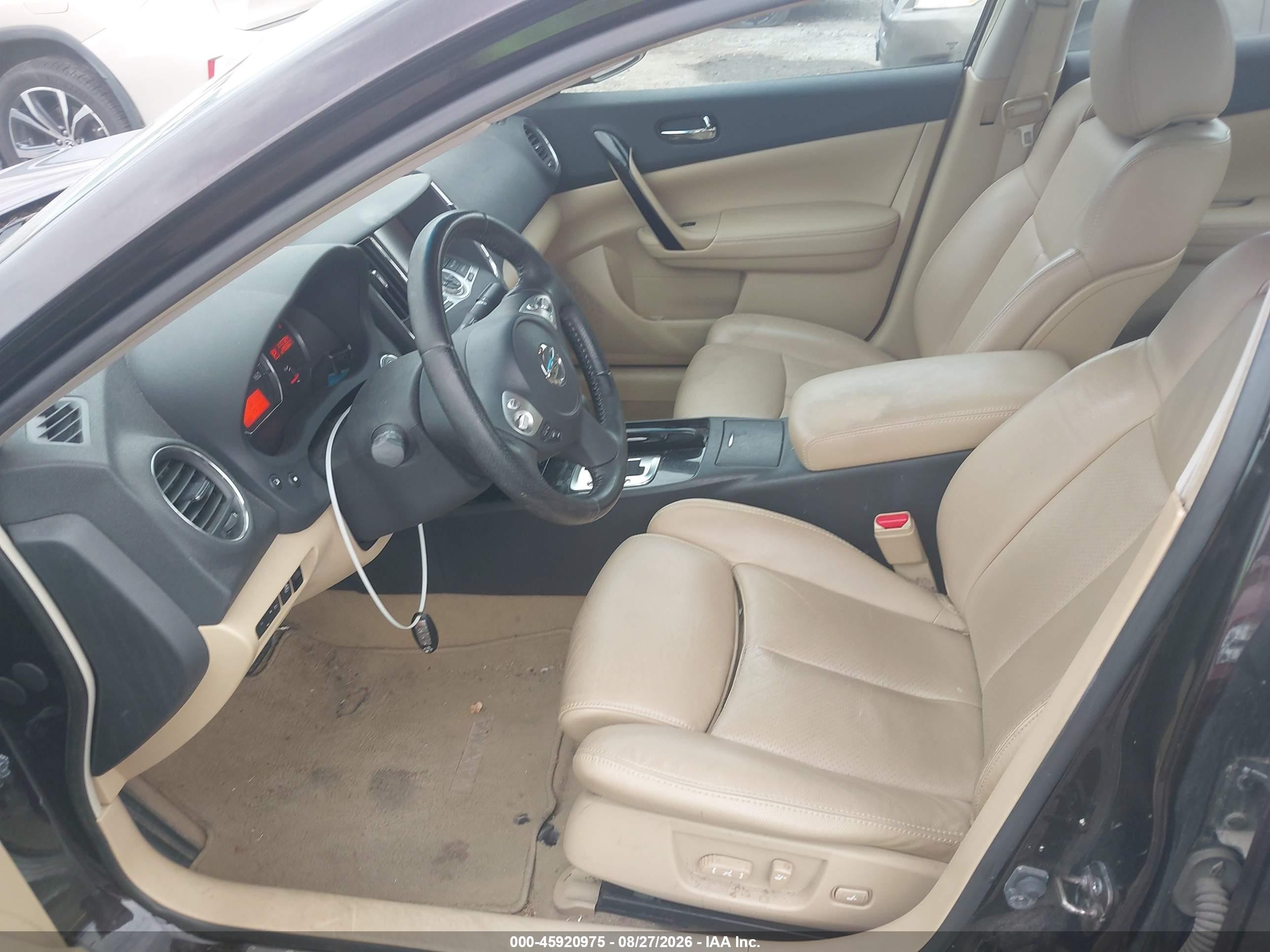 2010 Nissan Maxima 3.5 Sv Maroon vin: 1N4AA5AP4AC829122