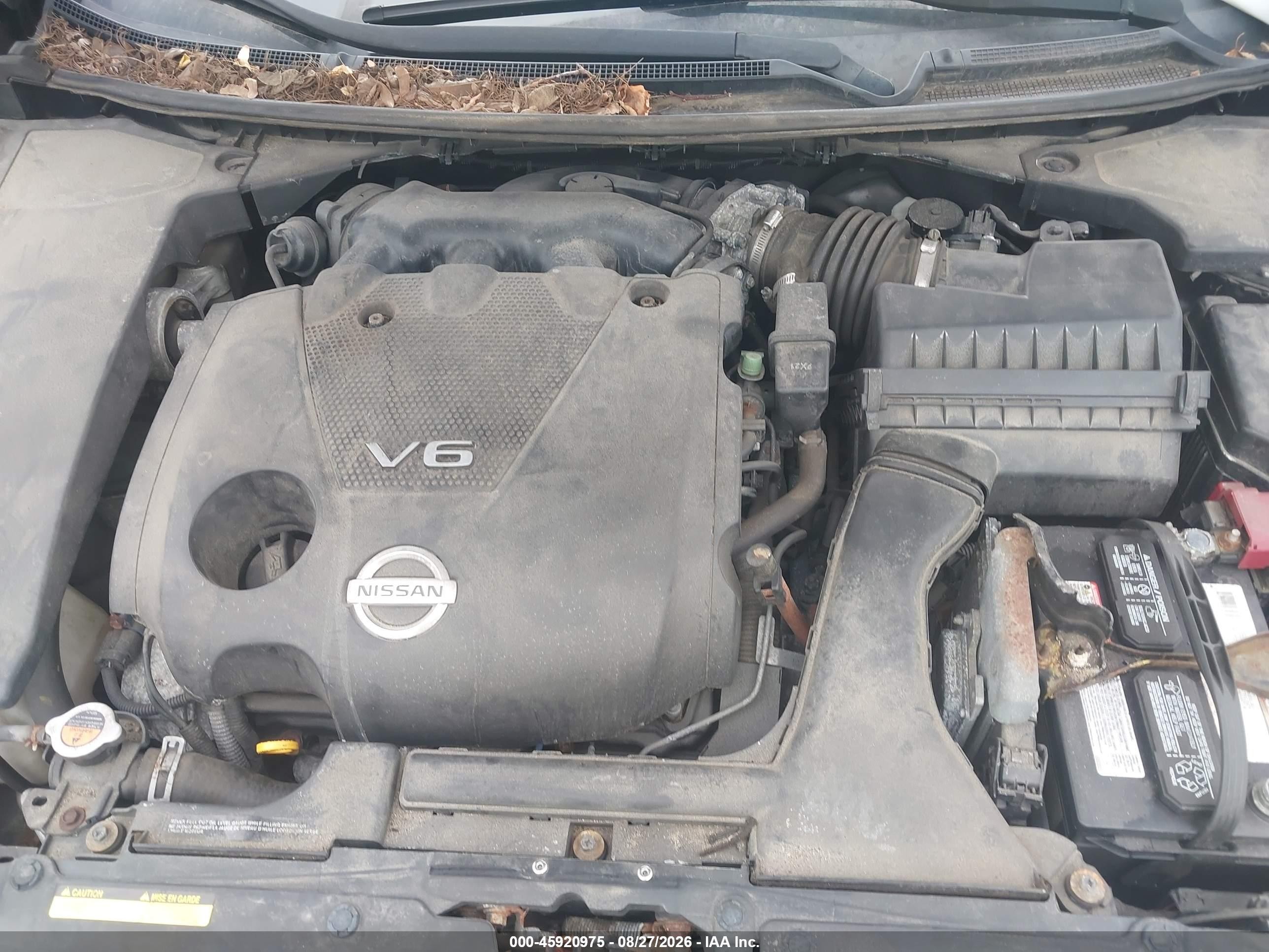 2010 Nissan Maxima 3.5 Sv Maroon vin: 1N4AA5AP4AC829122