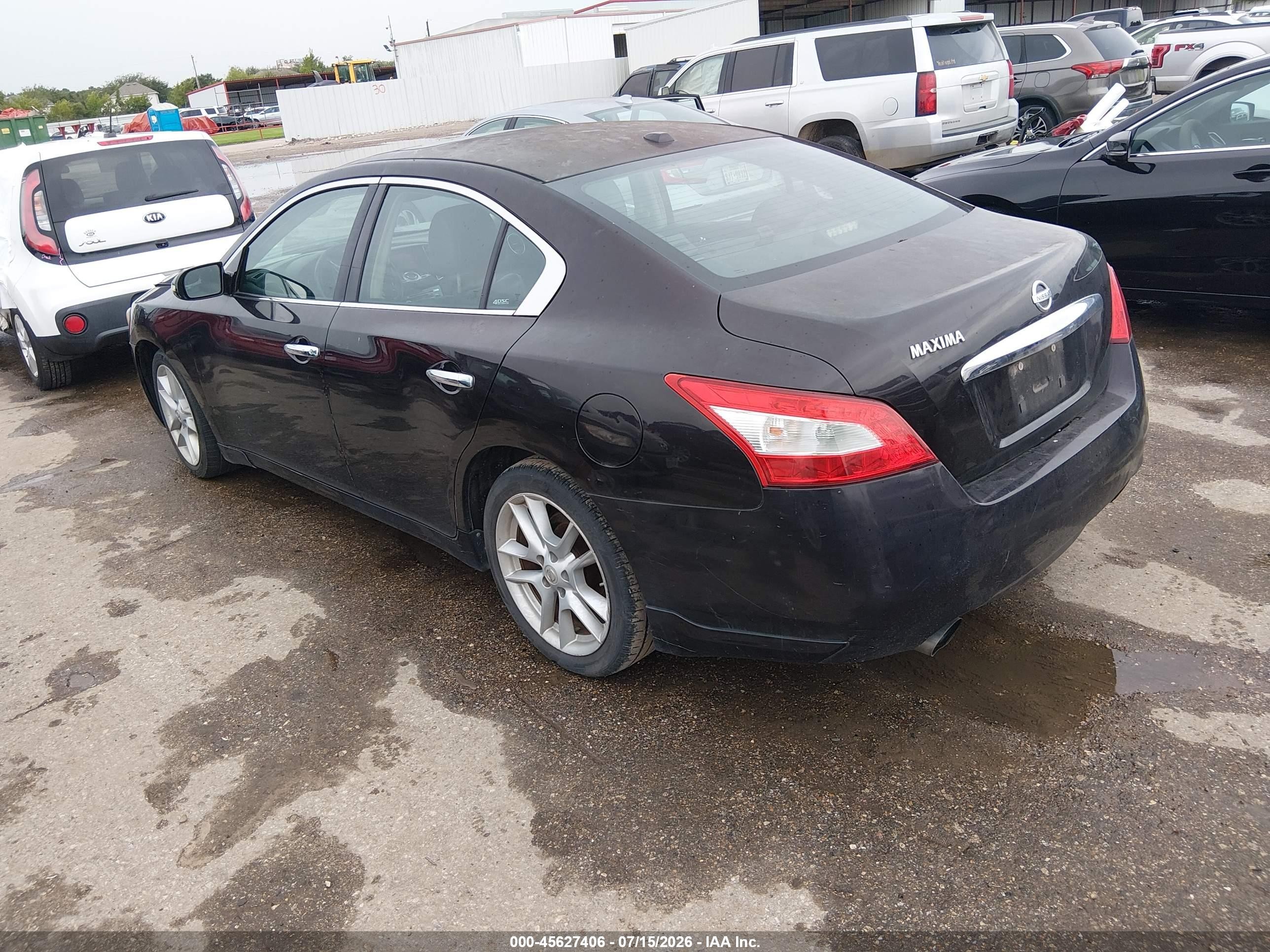 2010 Nissan Maxima 3.5 Sv Purple vin: 1N4AA5AP4AC842775
