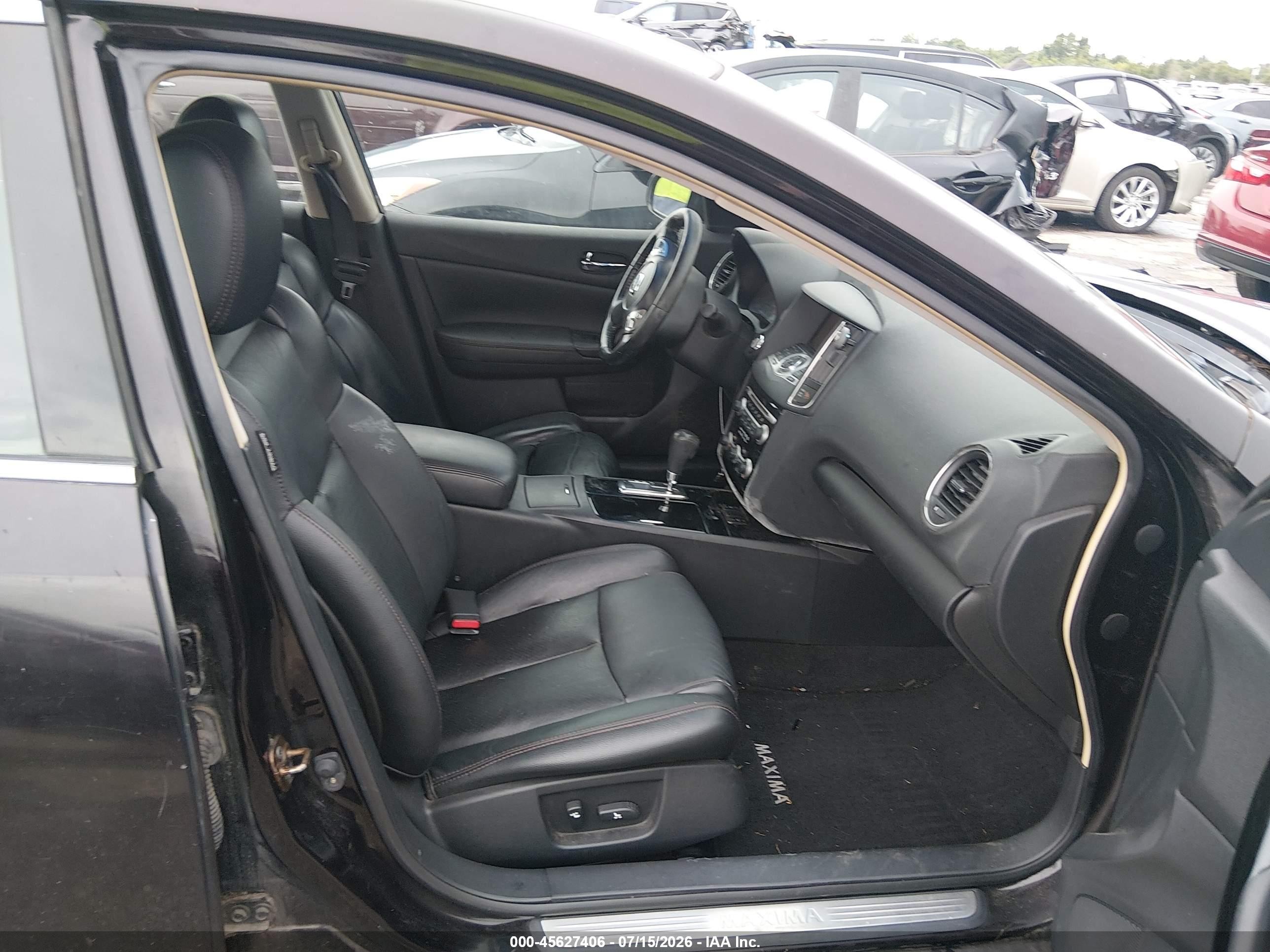 2010 Nissan Maxima 3.5 Sv Purple vin: 1N4AA5AP4AC842775