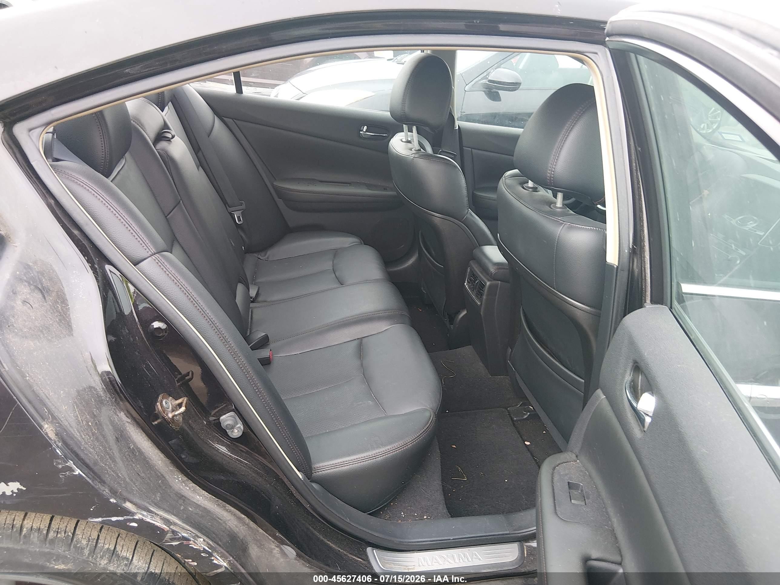 2010 Nissan Maxima 3.5 Sv Purple vin: 1N4AA5AP4AC842775