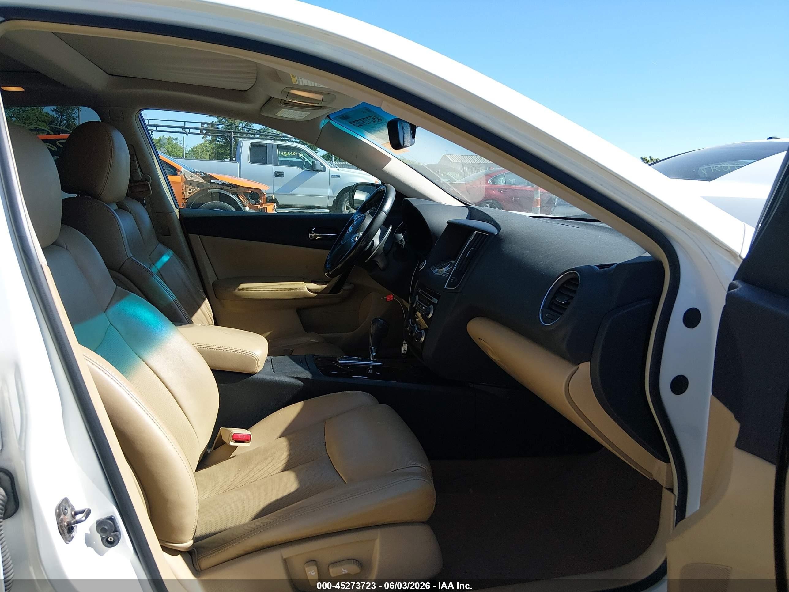 2010 Nissan Maxima 3.5 Sv Белый vin: 1N4AA5AP4AC843487