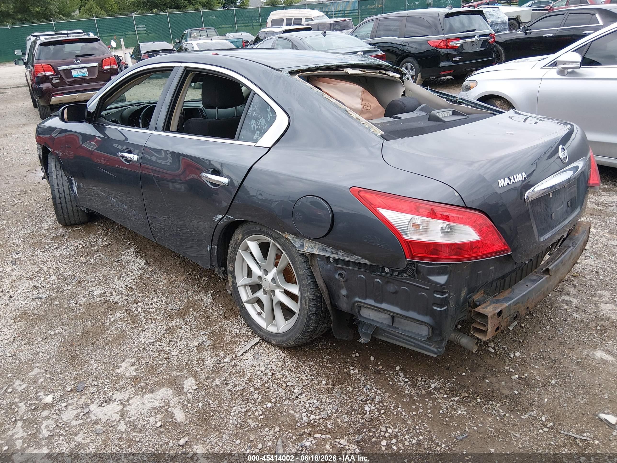 2010 Nissan Maxima 3.5 S Gray vin: 1N4AA5AP4AC848124