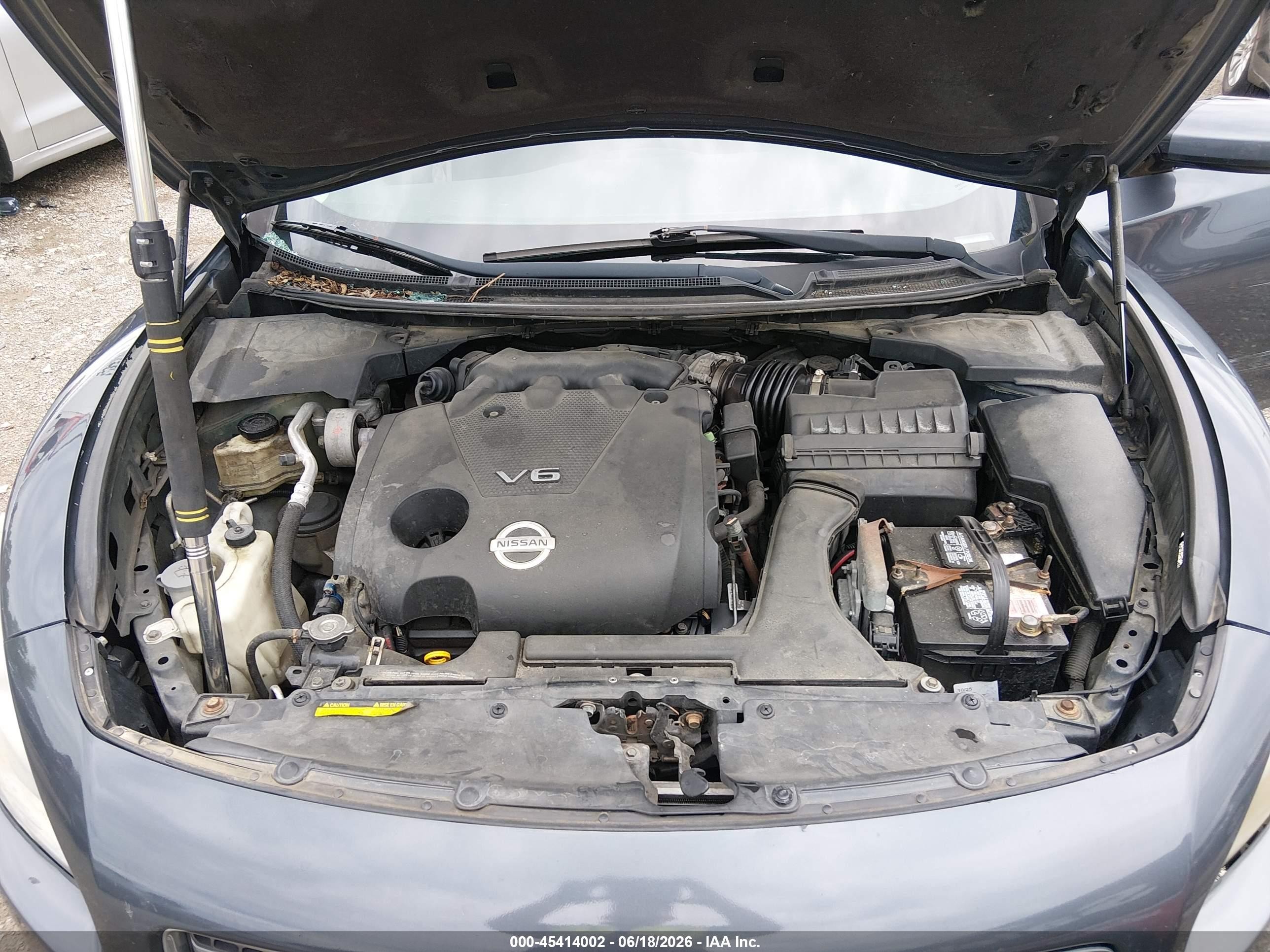 2010 Nissan Maxima 3.5 S Gray vin: 1N4AA5AP4AC848124